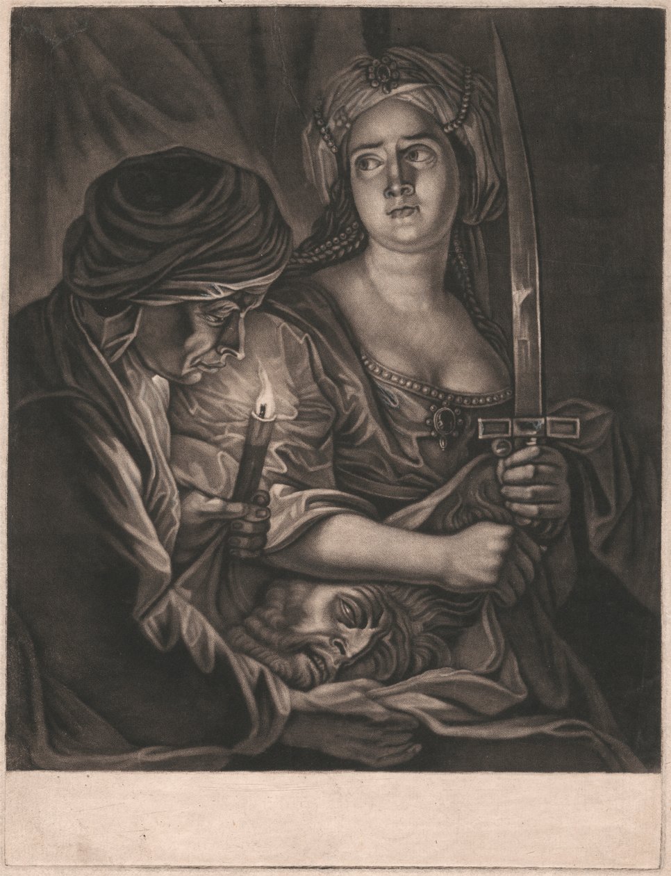 Judith med hovedet af Holofernes af Unknown artist