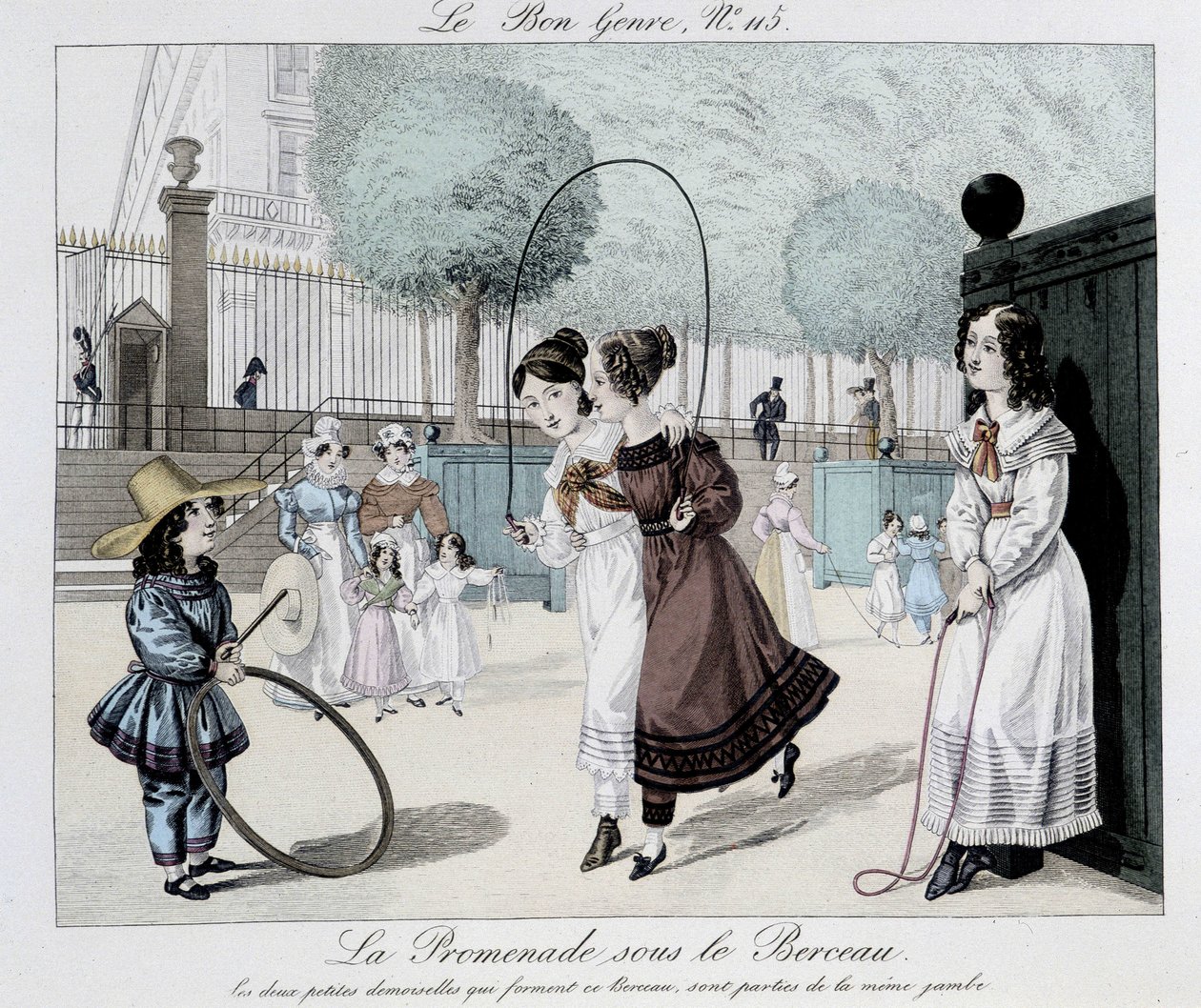 Jumping rope game - i "" Le Bon genre"" af Unknown artist