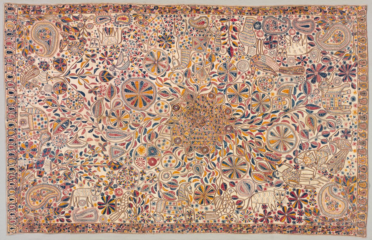 Kantha (ceremoniel dyne) af Unknown artist