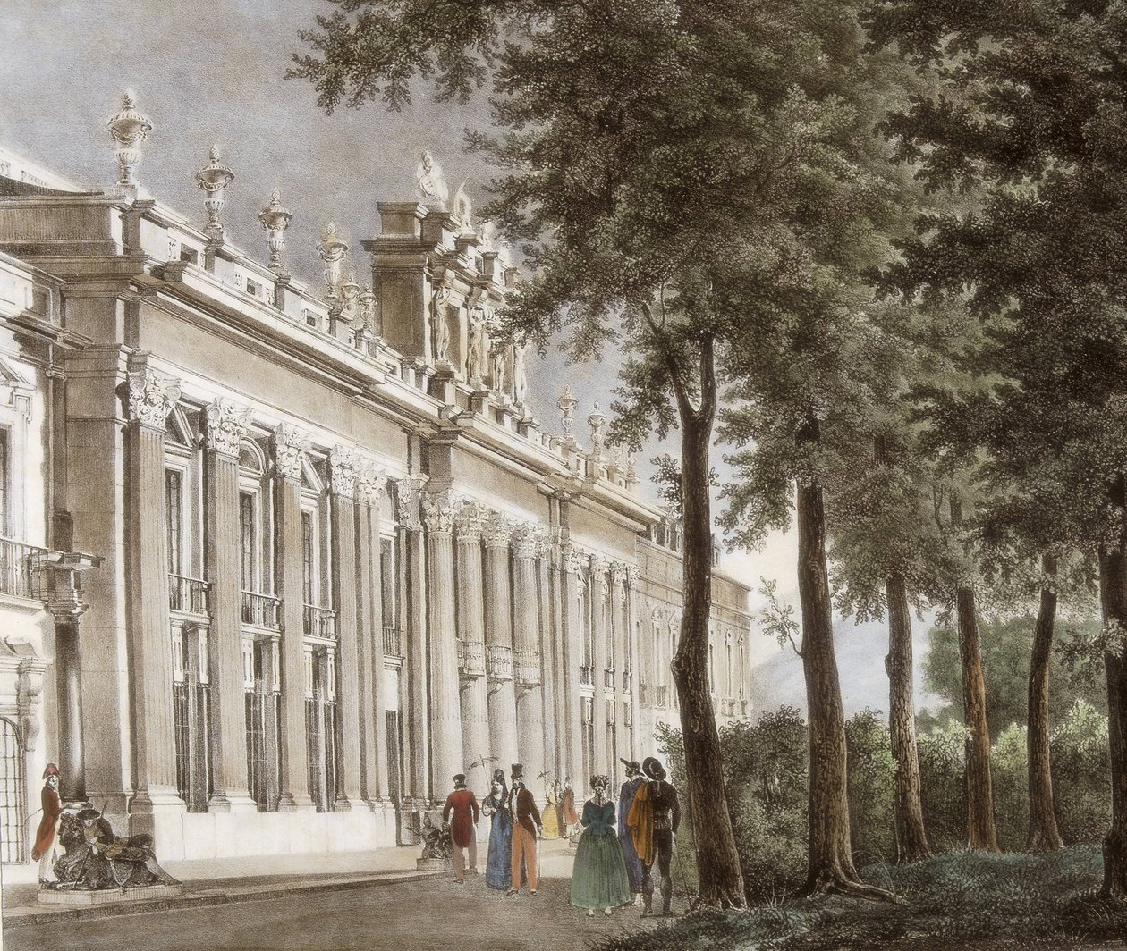 La Granja de San Ildefonso af Unknown artist