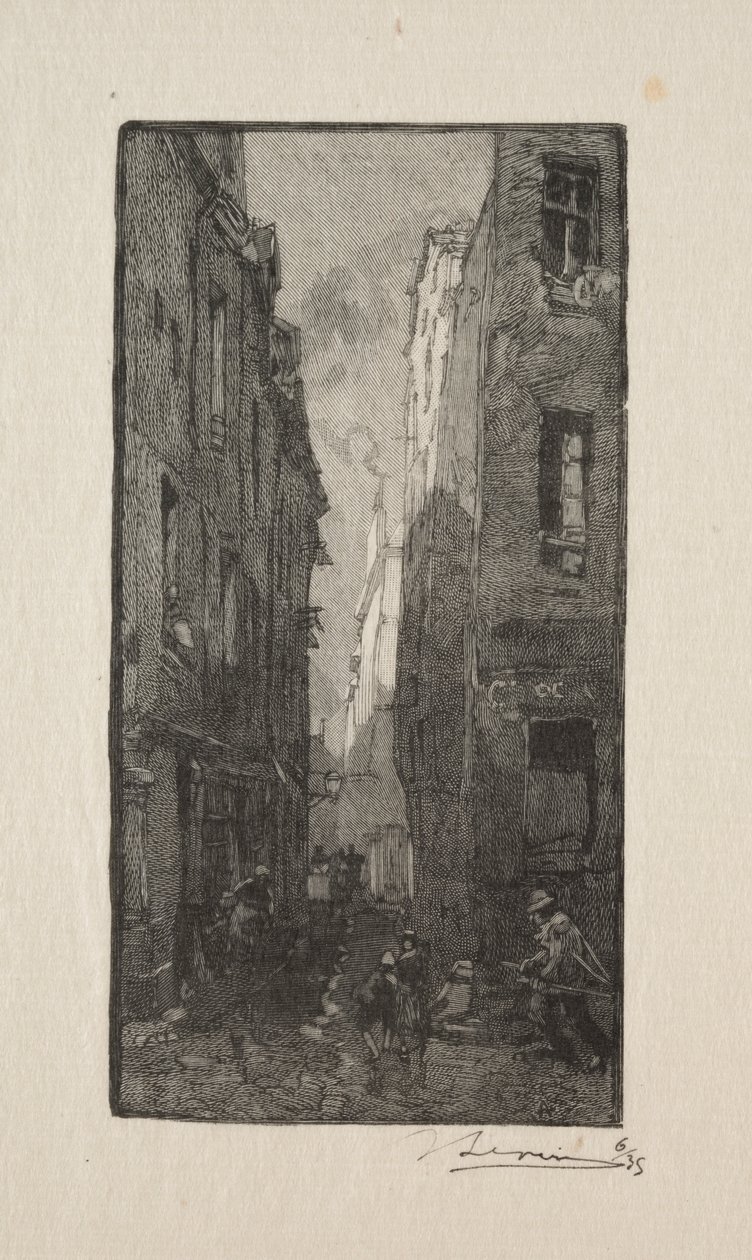 Cordiers Street af Unknown artist