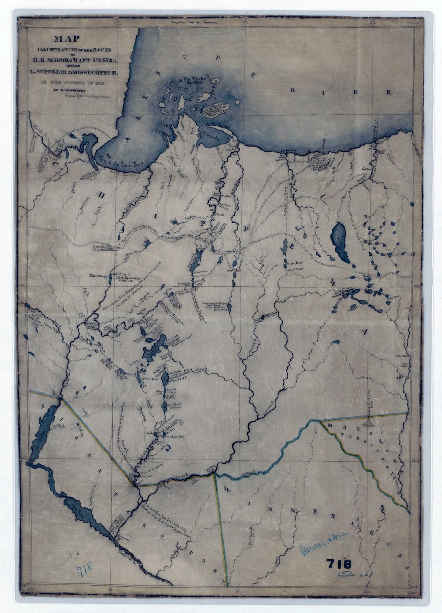 Lake Superior  Mississippi af Unknown artist