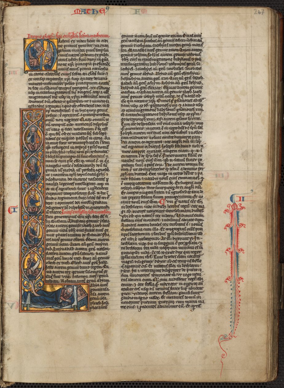 Den latinske Vulgata-bibel af Unknown artist