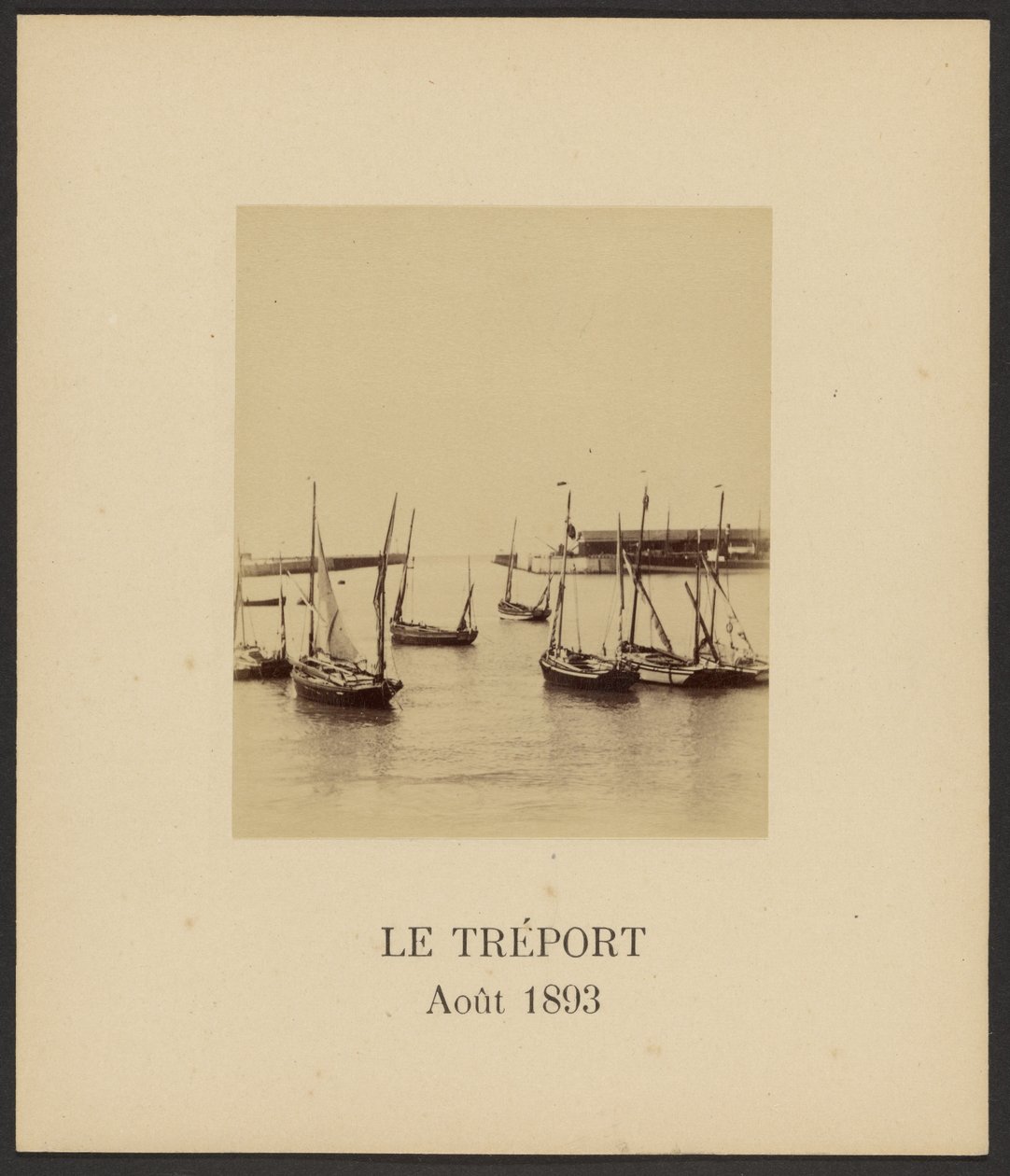 Le Tréport af Unknown artist