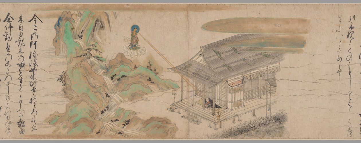 Legender om Yūzū Nembutsu-sekten af Unknown artist