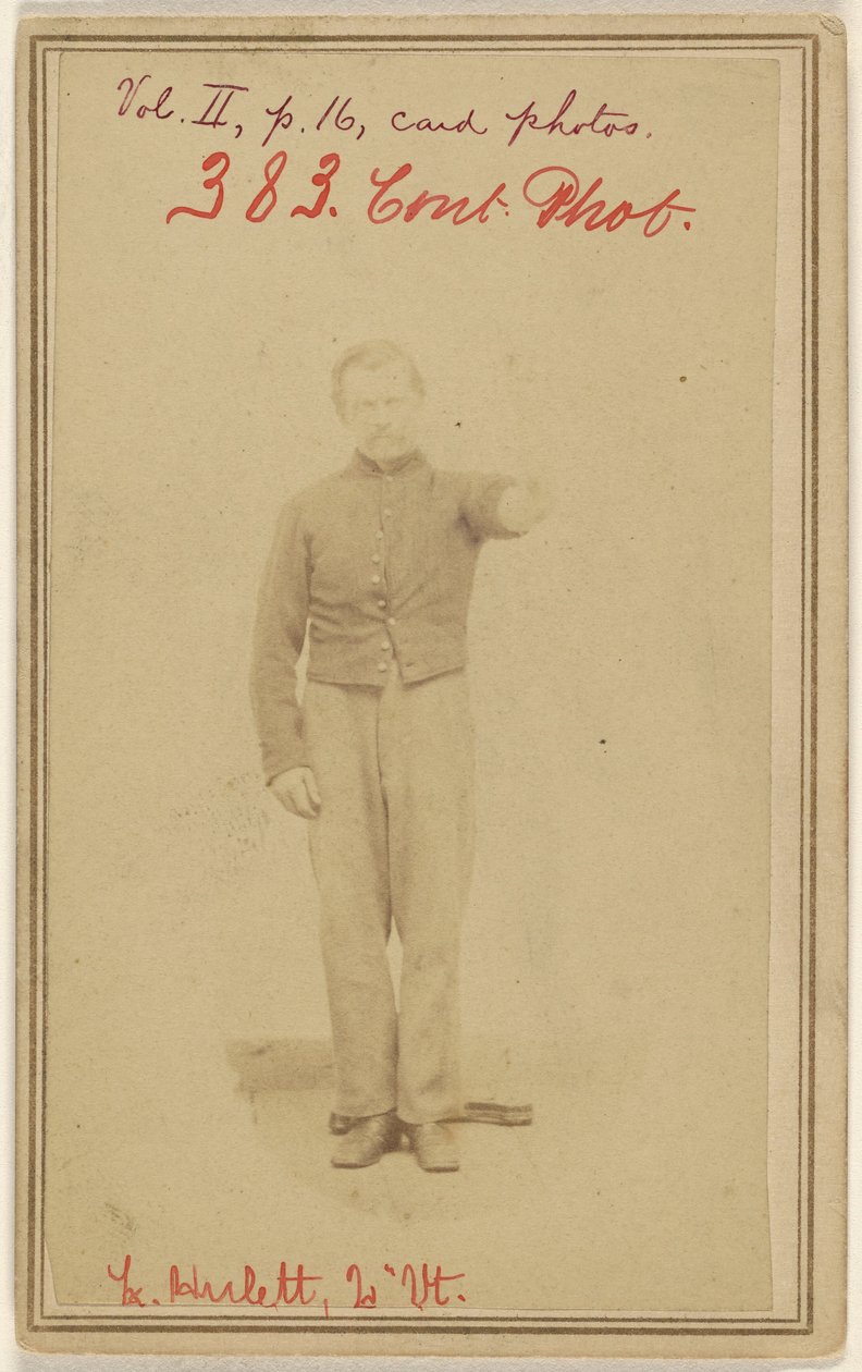 L[erman] Hulett, 2n Vt. [offer for borgerkrigen] af Unknown artist
