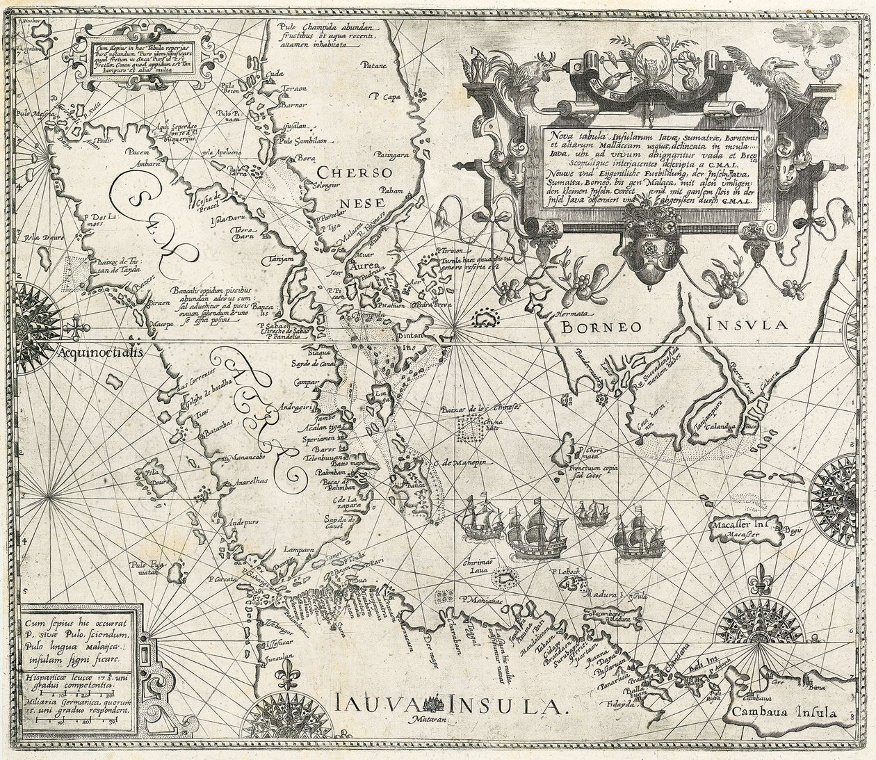 Linschotens rejse til Ostindien af Unknown artist