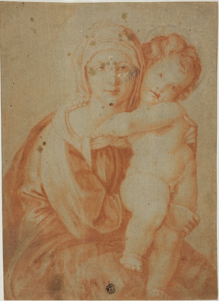 Madonna og barn af Unknown artist
