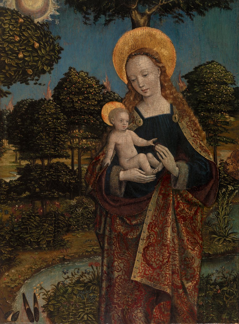 Madonna og barn af Unknown artist