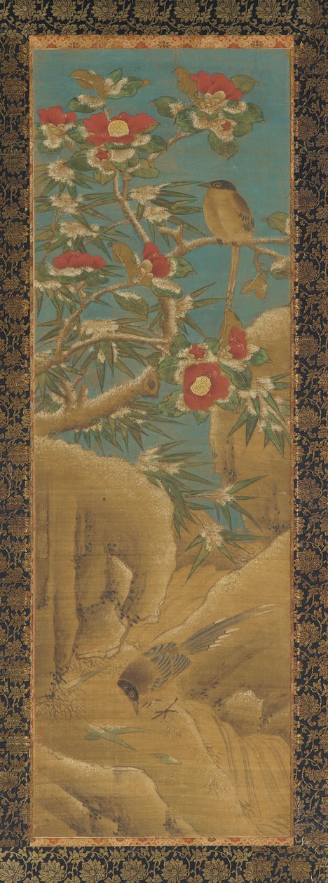 Skatter og kameliaer i sneen af Unknown artist