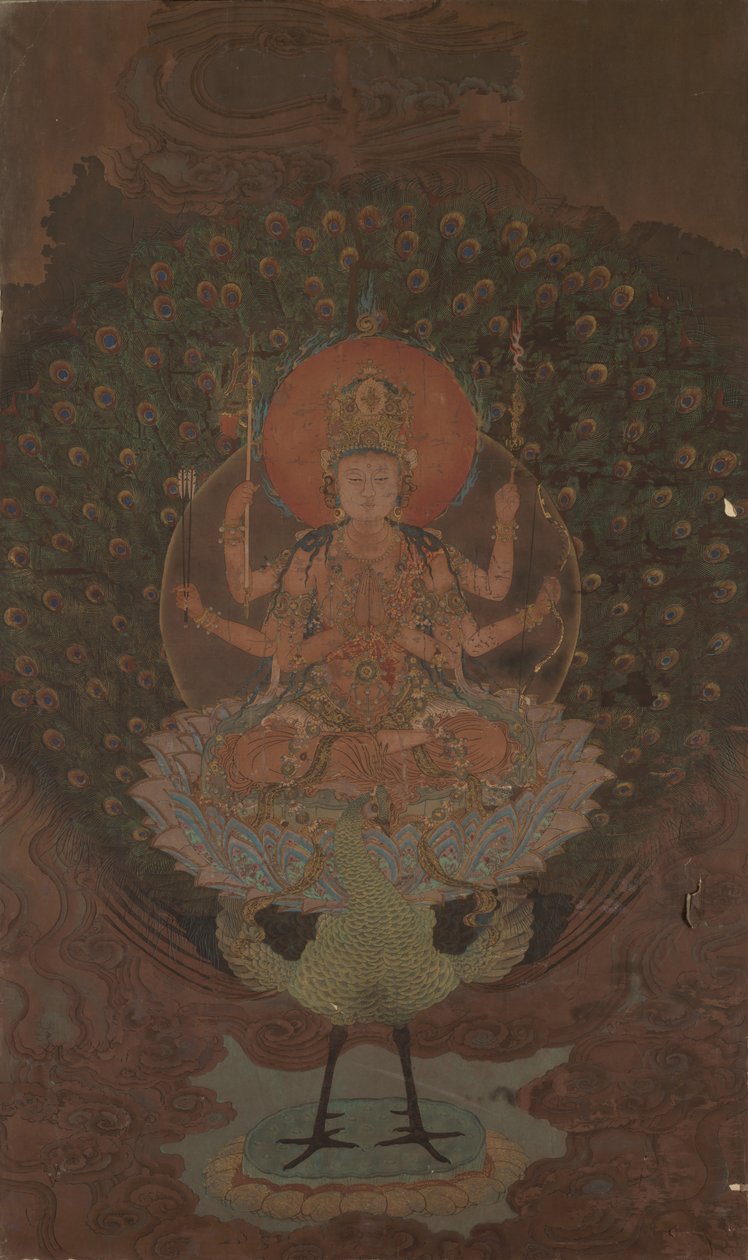 Mayuri Ma (Peacock Miyo) af Unknown artist