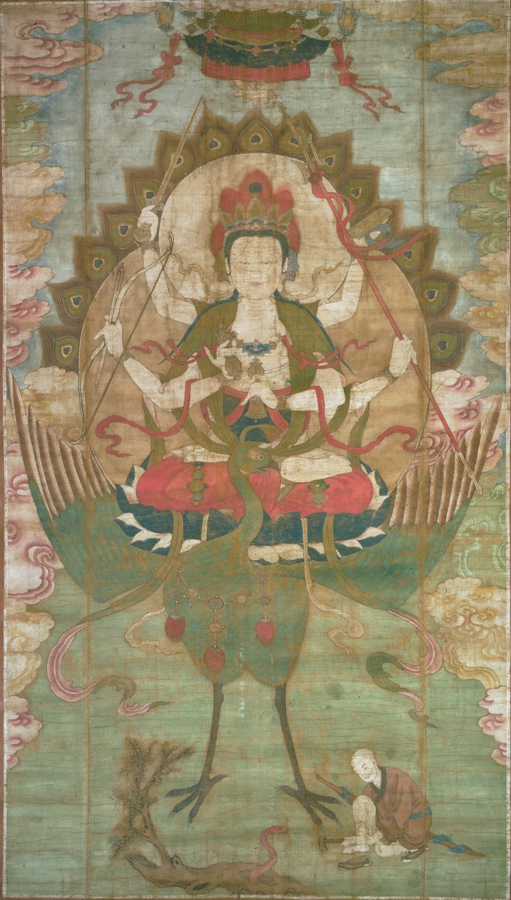 Mahamayuri Vidyaraja af Unknown artist