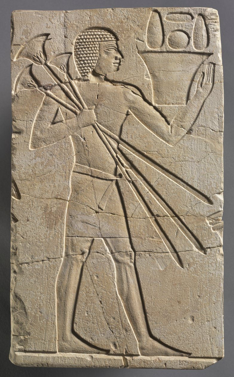 Mandlig Offerbærer af Unknown artist