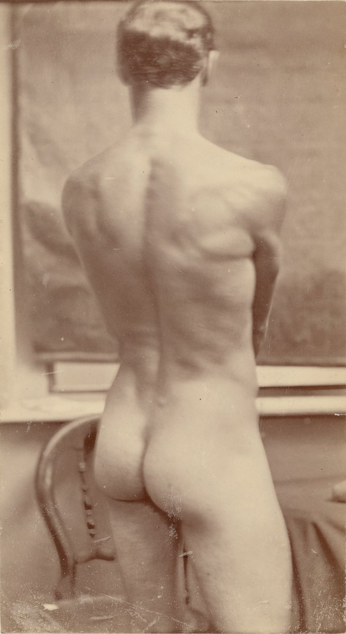 [Studie af nøgne mænd]. af Unknown artist