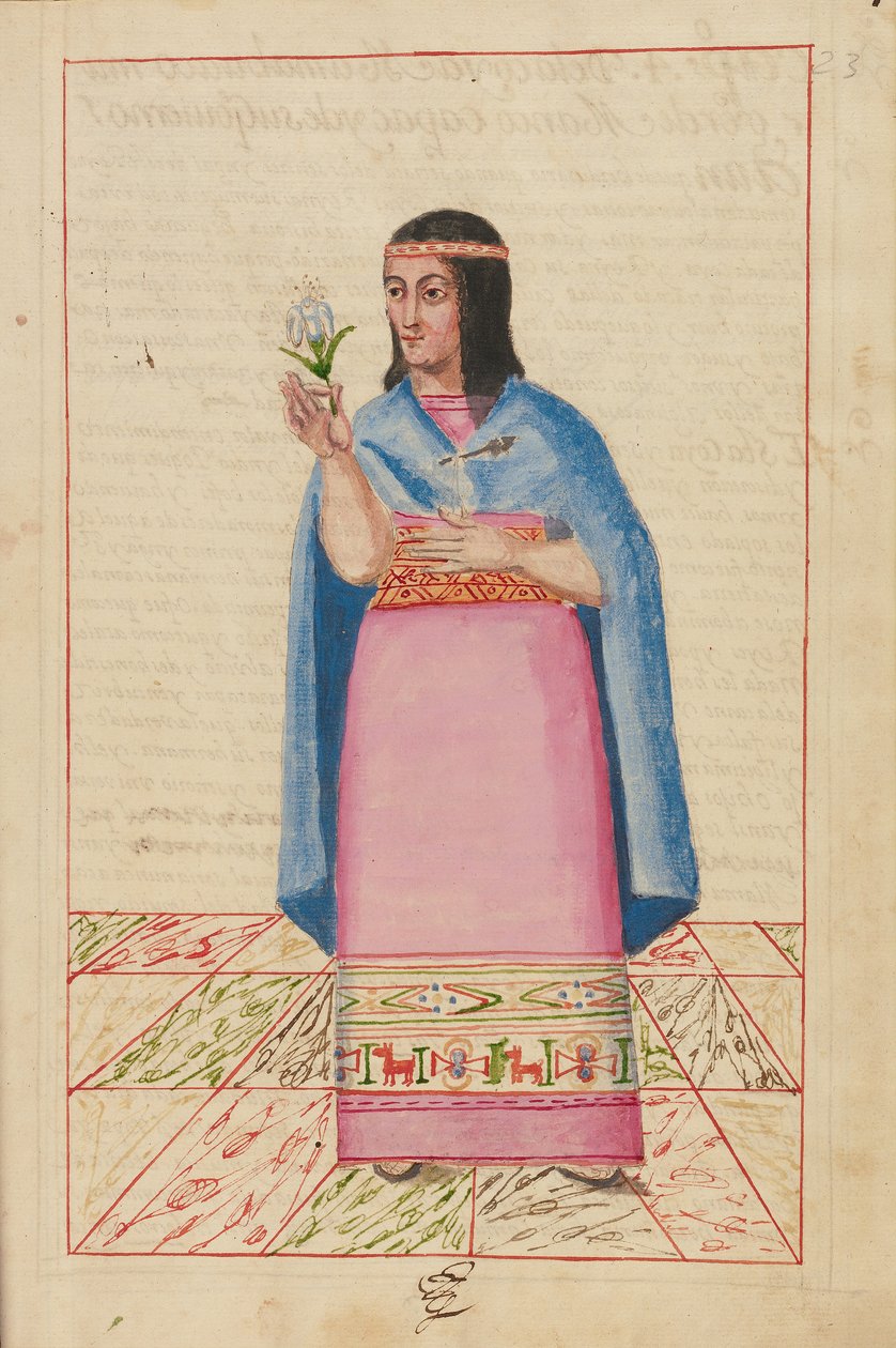 Mama Huaco af Unknown artist