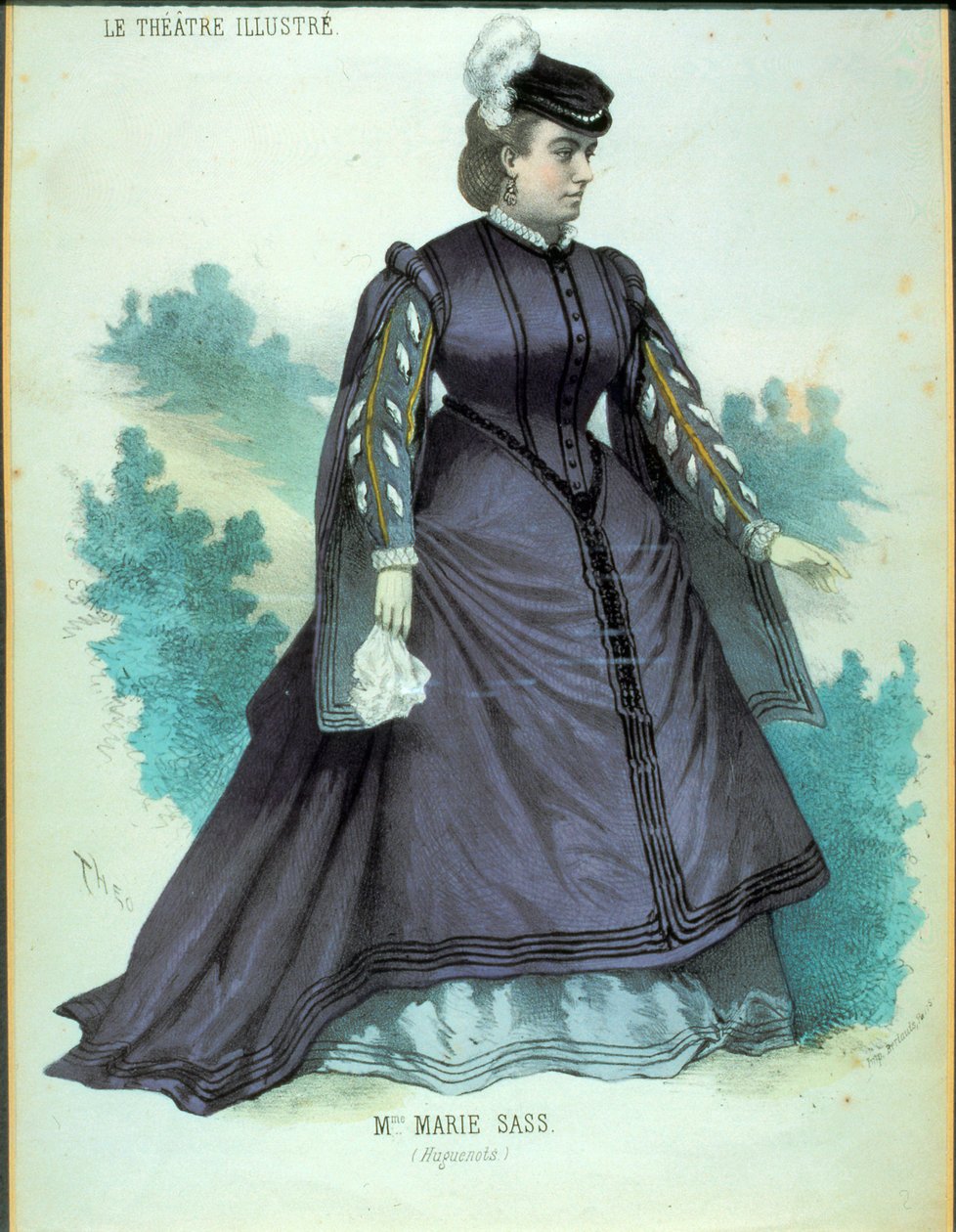 Marie SASS (belgisk sopran) af Unknown artist