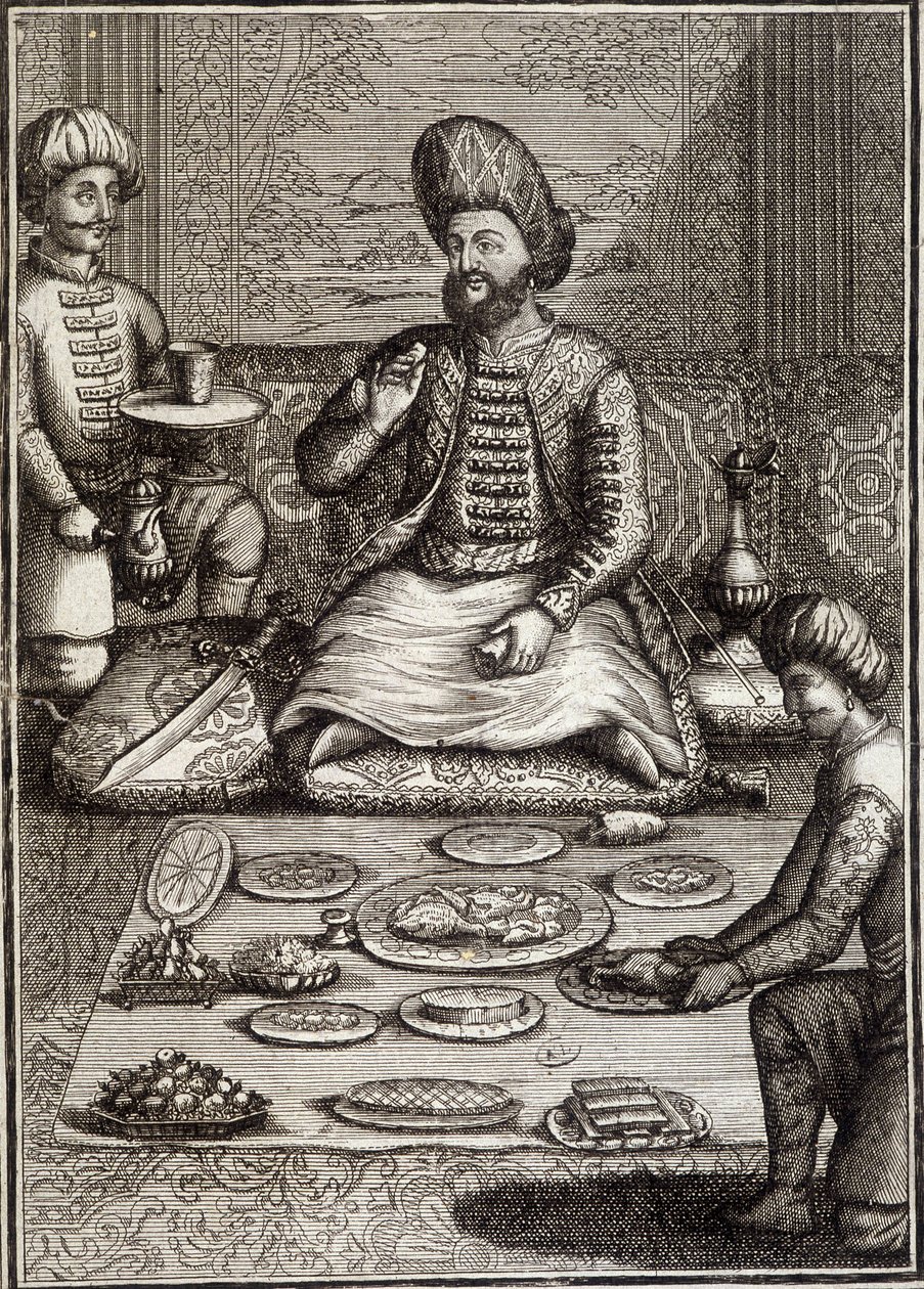 Mehémet Réza Beg, Persiens ambassadør, begyndelsen af ​​det 18. århundrede. af Unknown artist