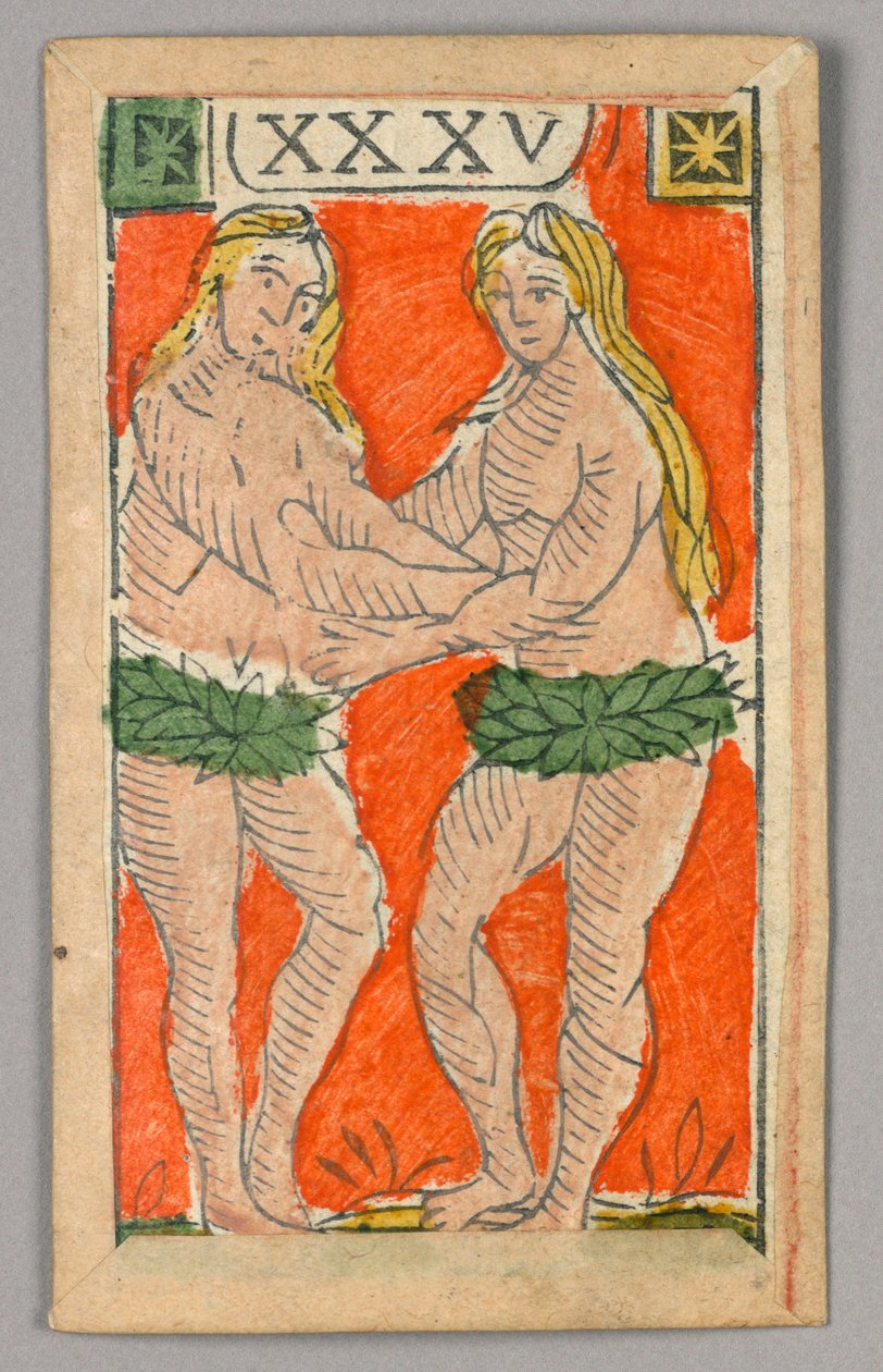 Minchiate (Tarot) spillekort af Unknown artist