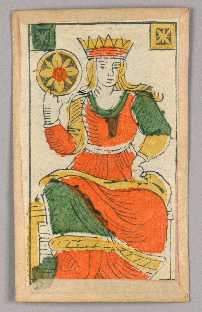 Minchiate (Tarot) spillekort af Unknown artist