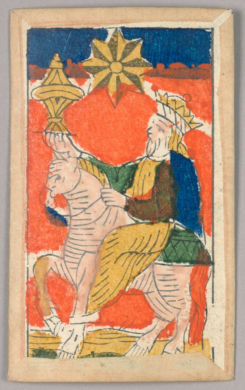 Minchiate (Tarot) spillekort af Unknown artist