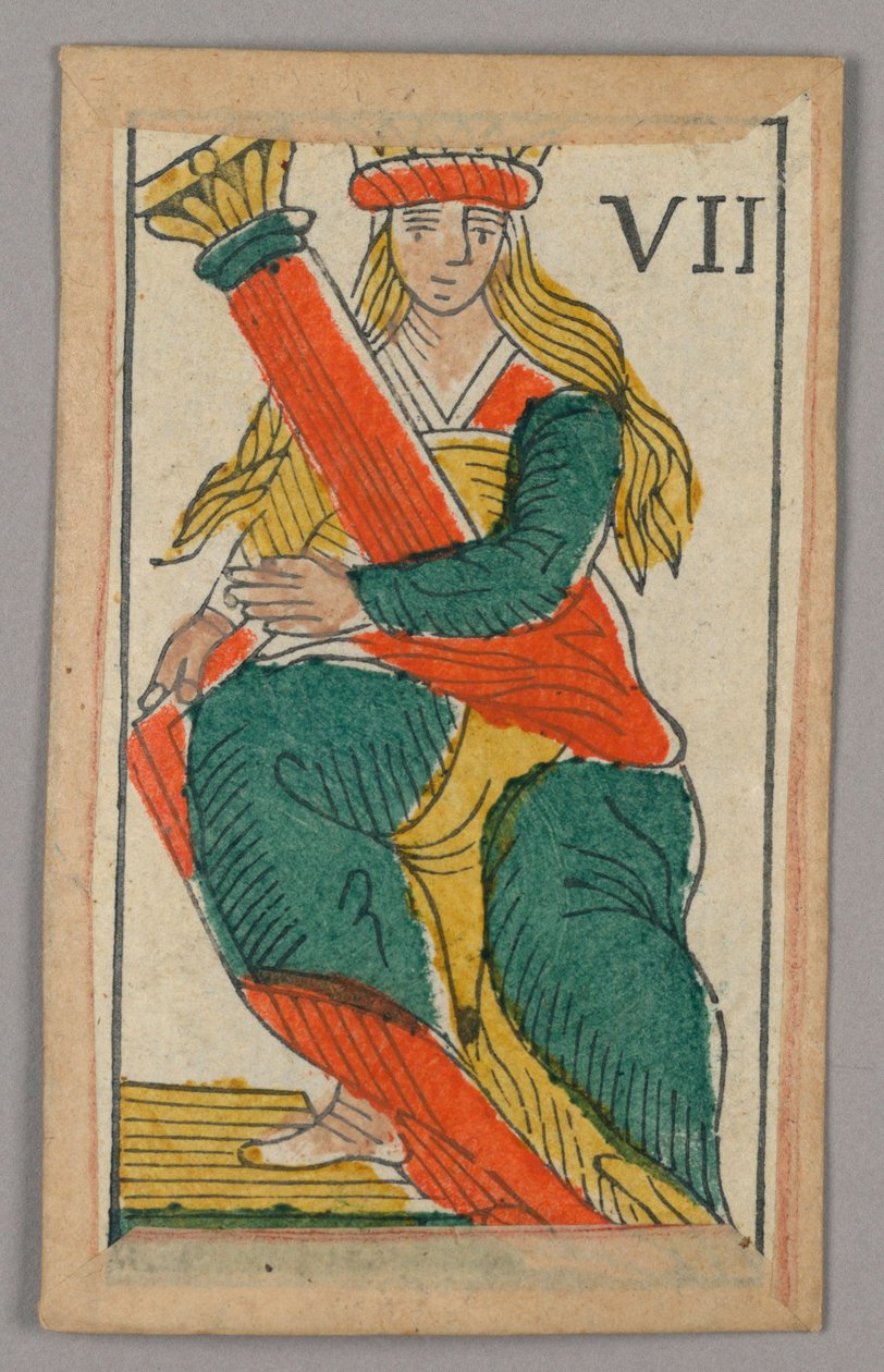 Minchiate (Tarot) spillekort af Unknown artist