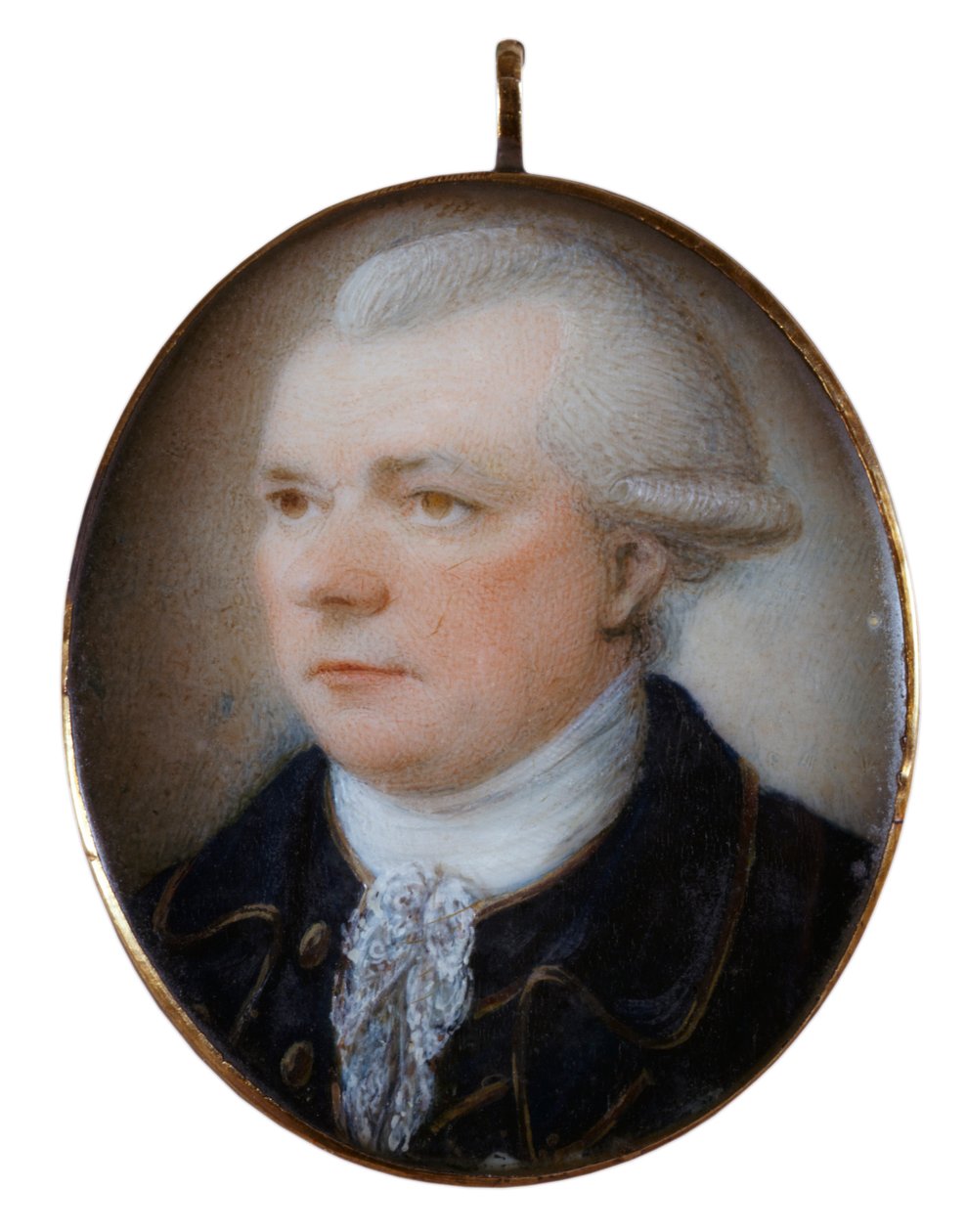Miniatureportræt af kaptajn John Coxon (maleri) af Unknown artist