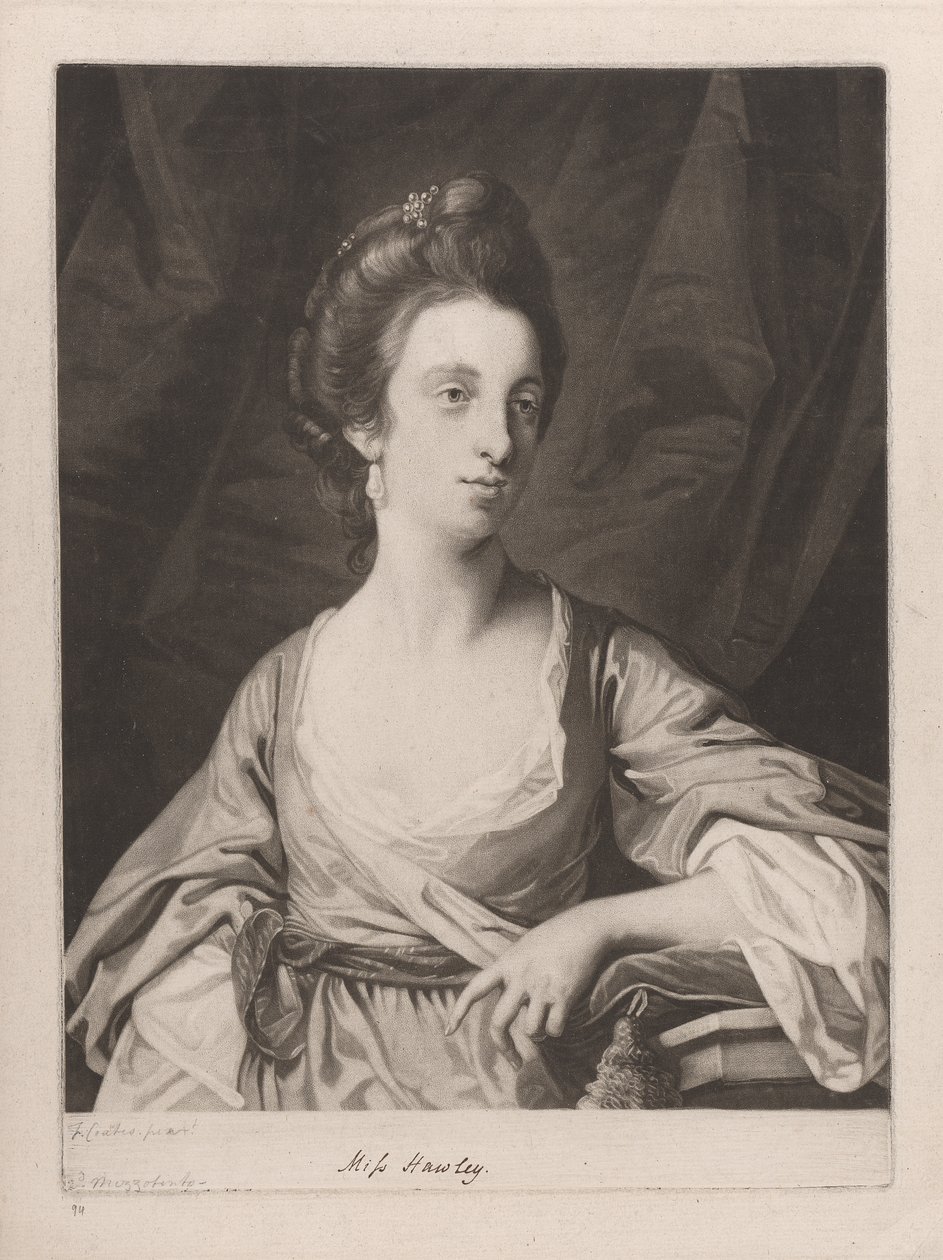 Miss Hawley af Unknown artist