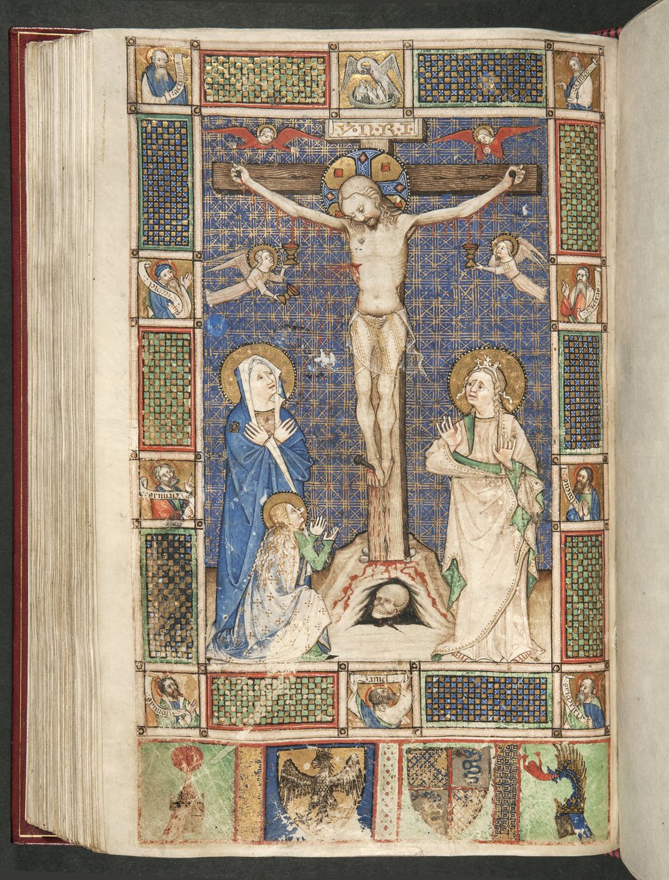 Missal af Gian Galeazzo Visconti, side 156 v af Unknown artist