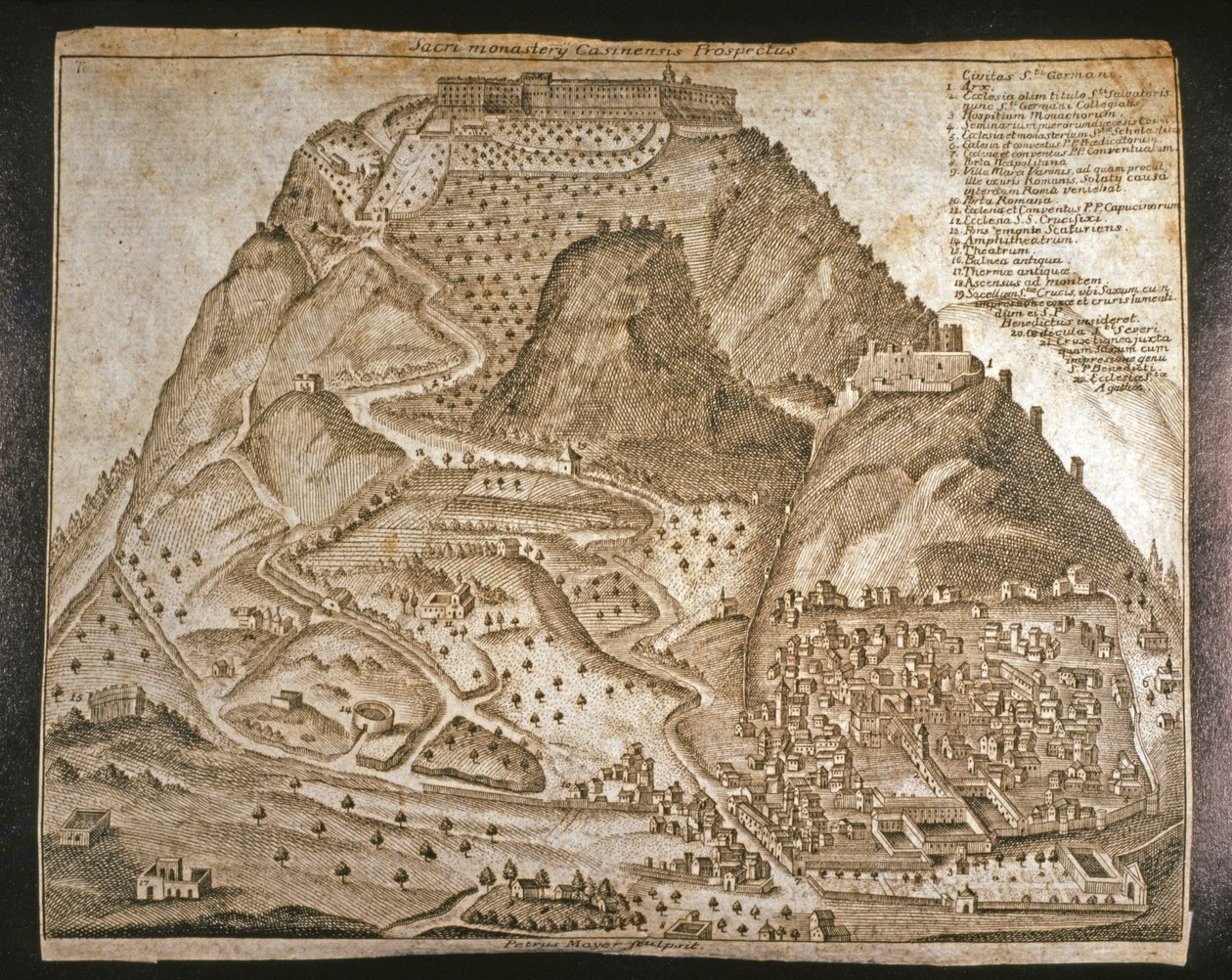 Montecassino: Klosteret af Unknown artist
