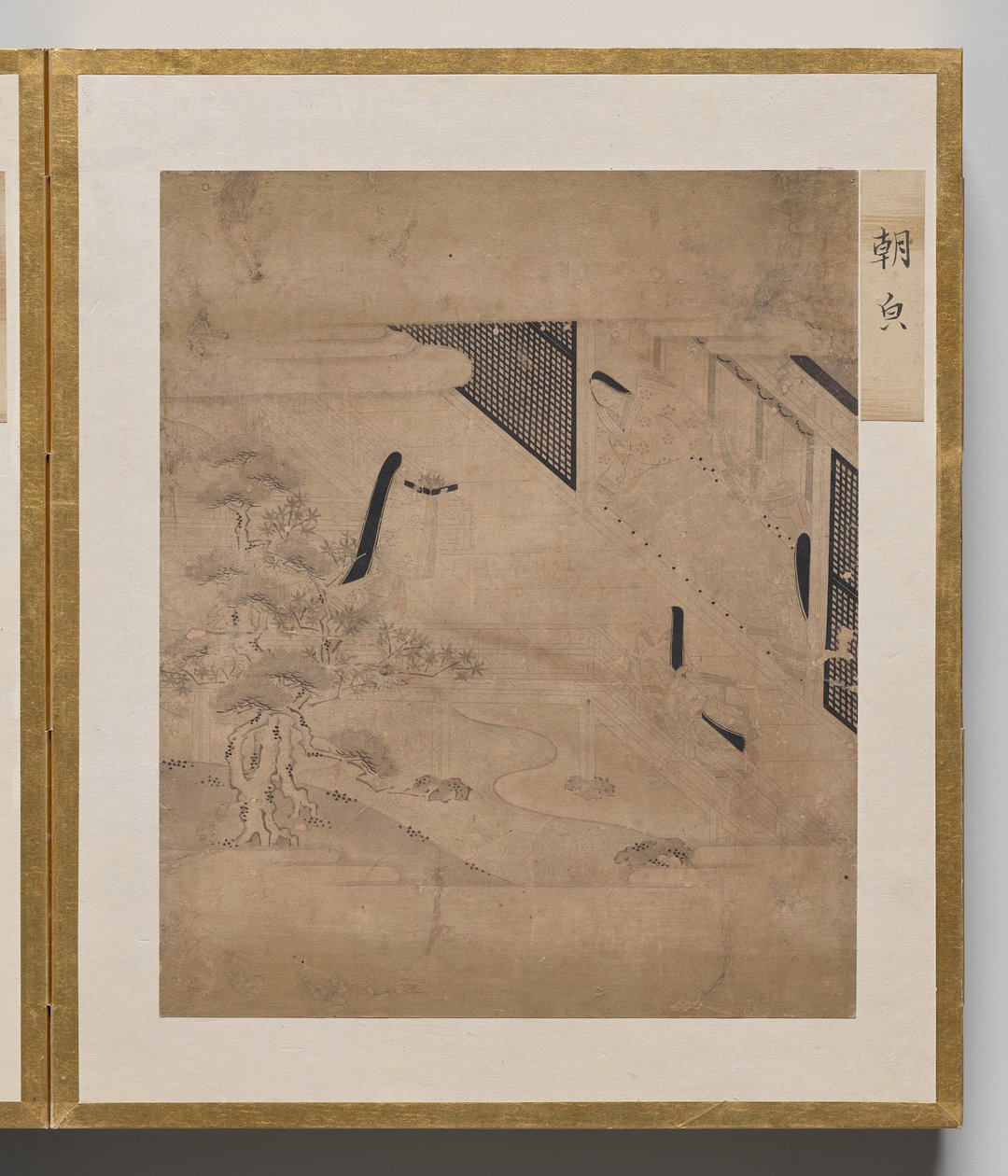 Morning Glory fra Album of Illustrations for Tale of Genji af Unknown artist