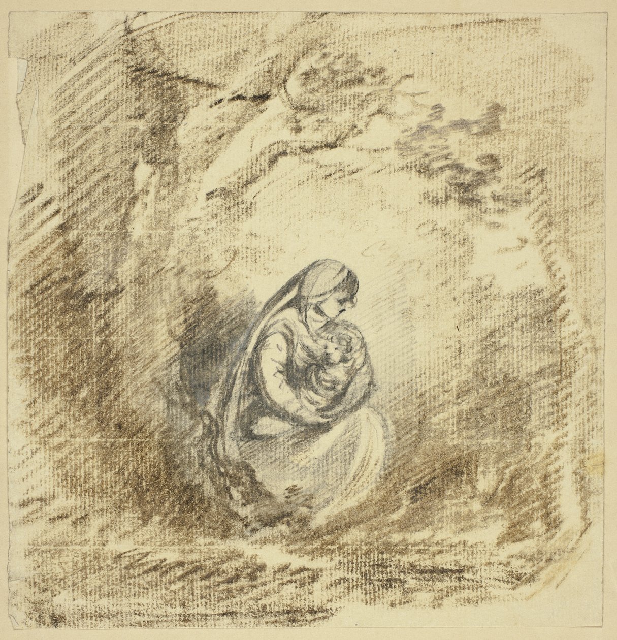 Mor og Barn af Unknown artist