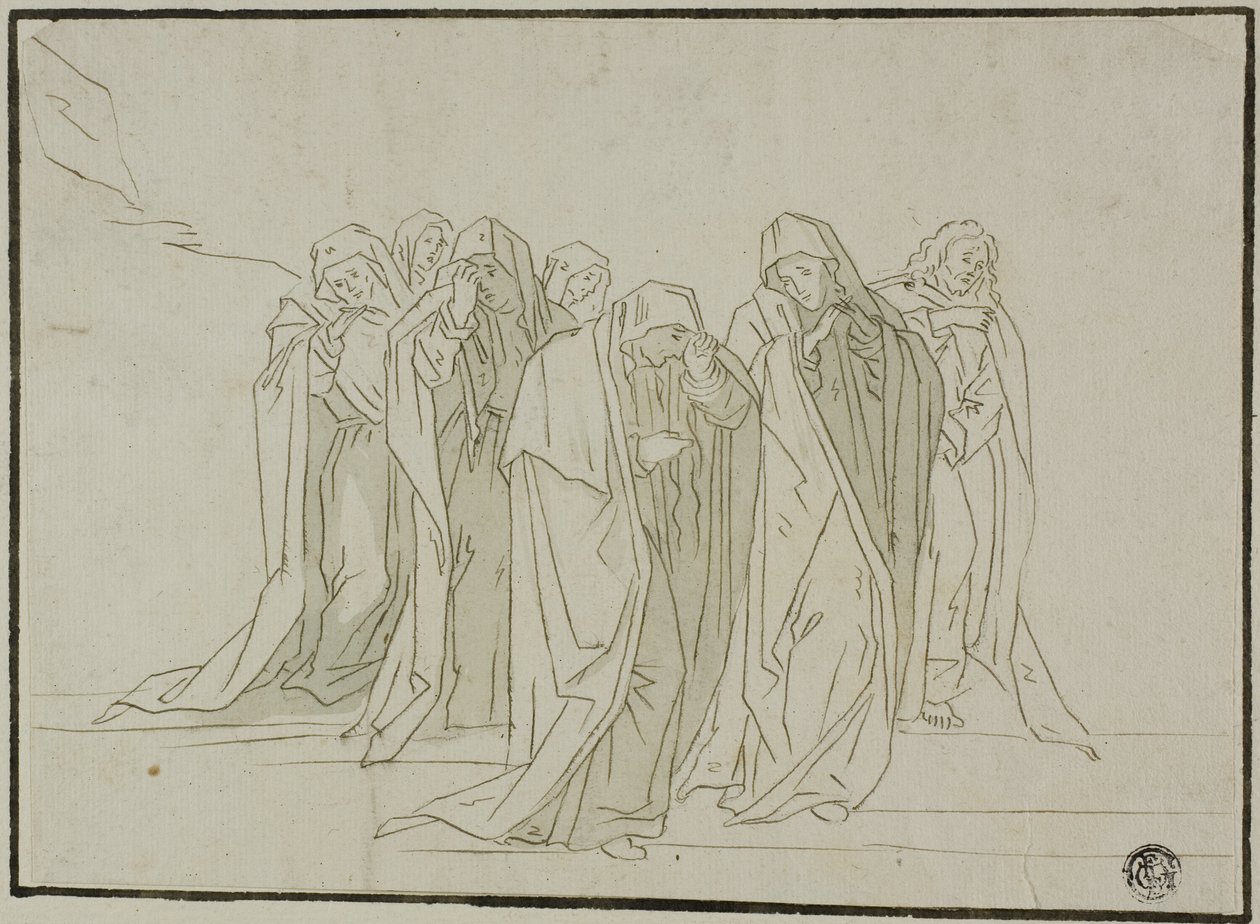 Sørgefigurer af Unknown artist