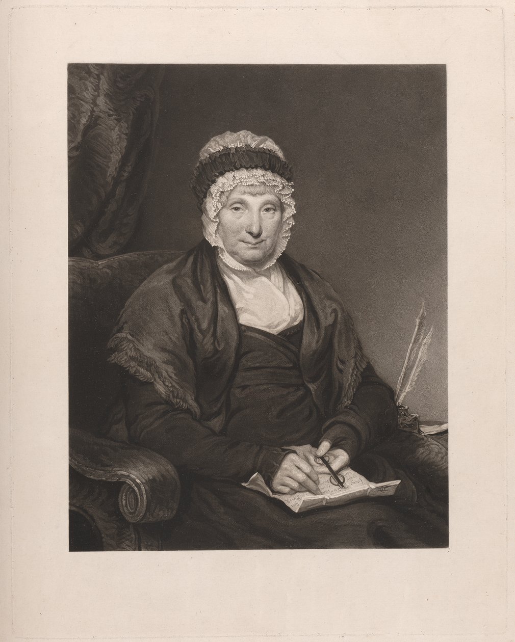 Fru Hamilton af Unknown artist