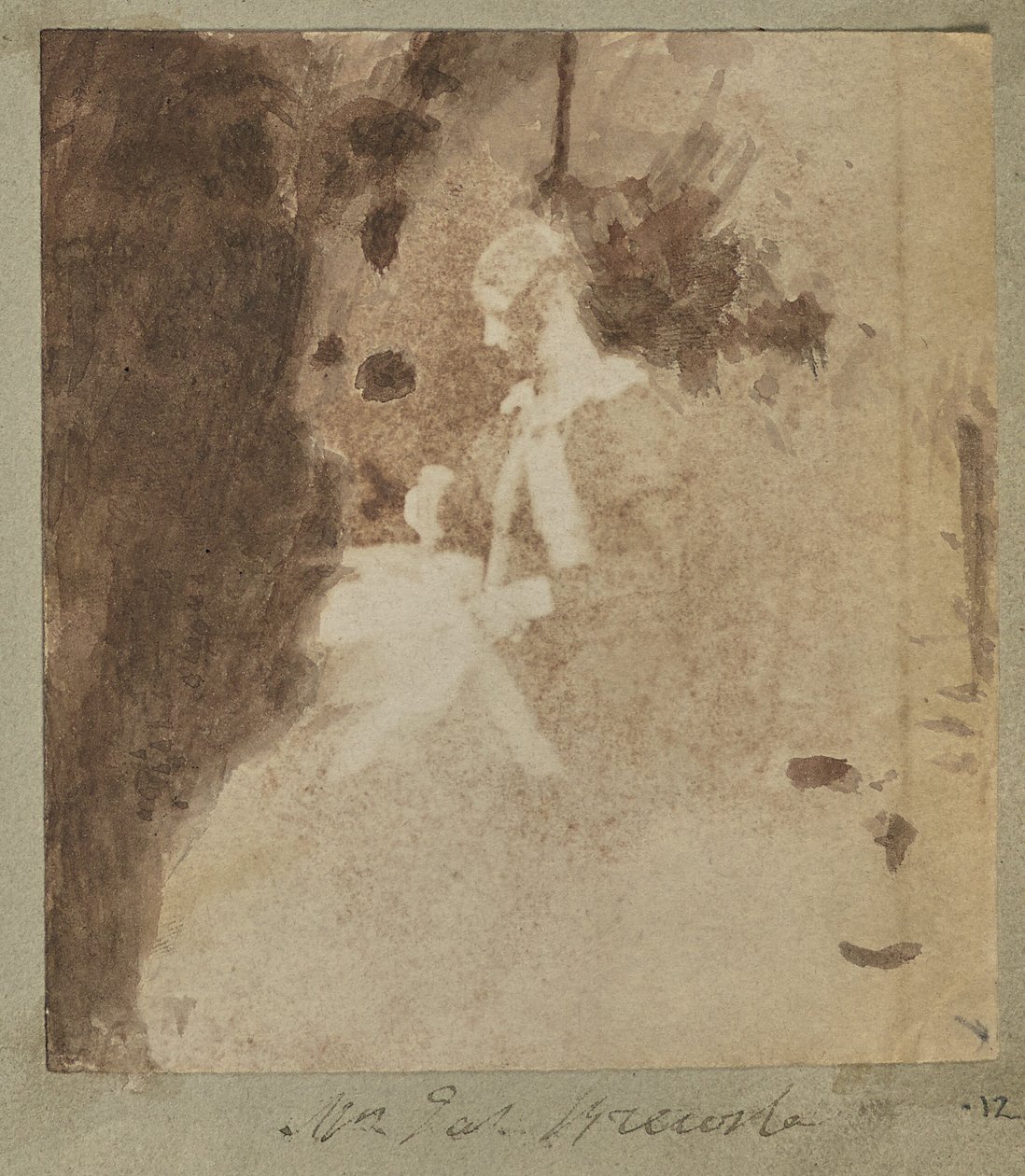 Fru James Brewster. af Unknown artist