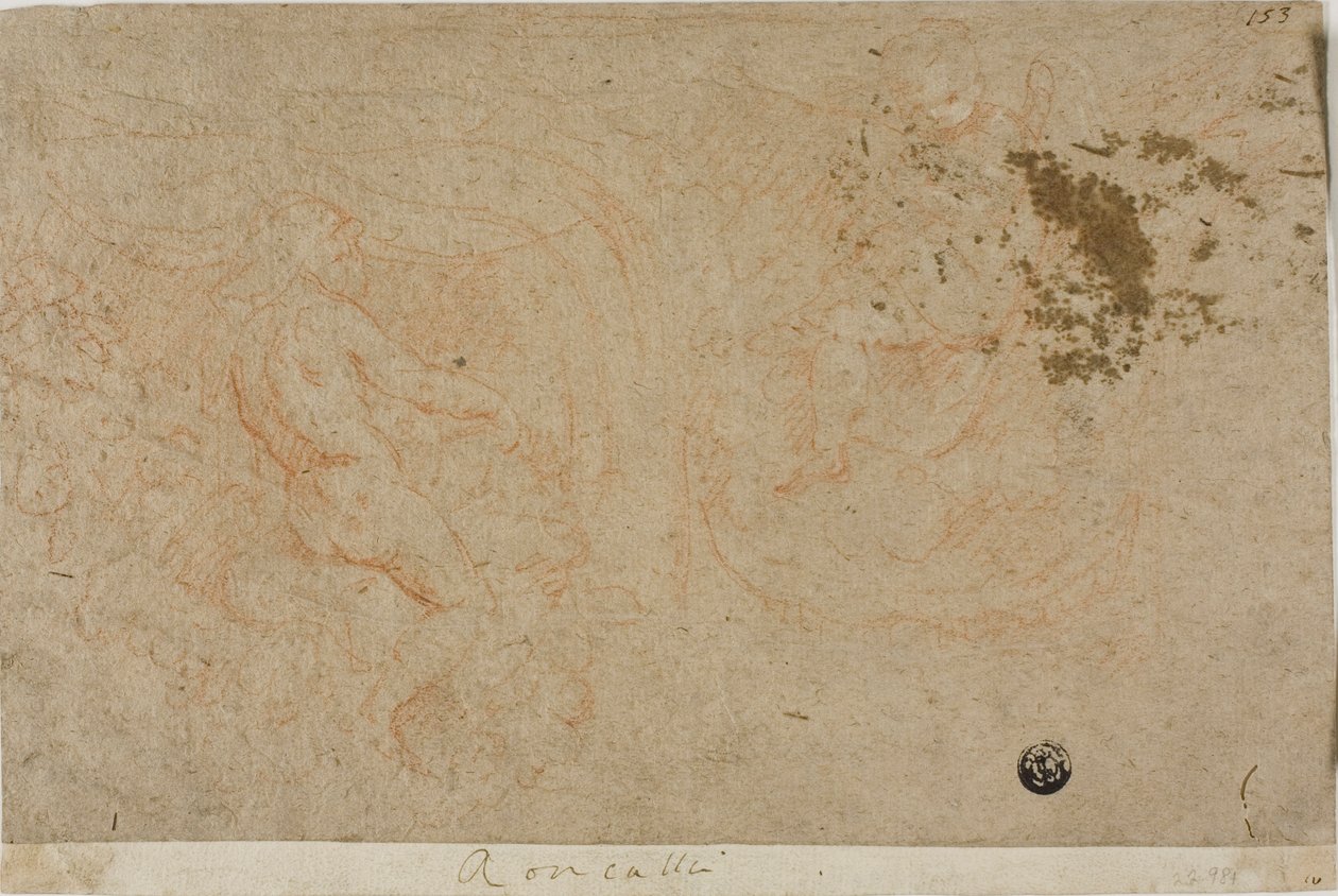 Mytologisk scene af Unknown artist