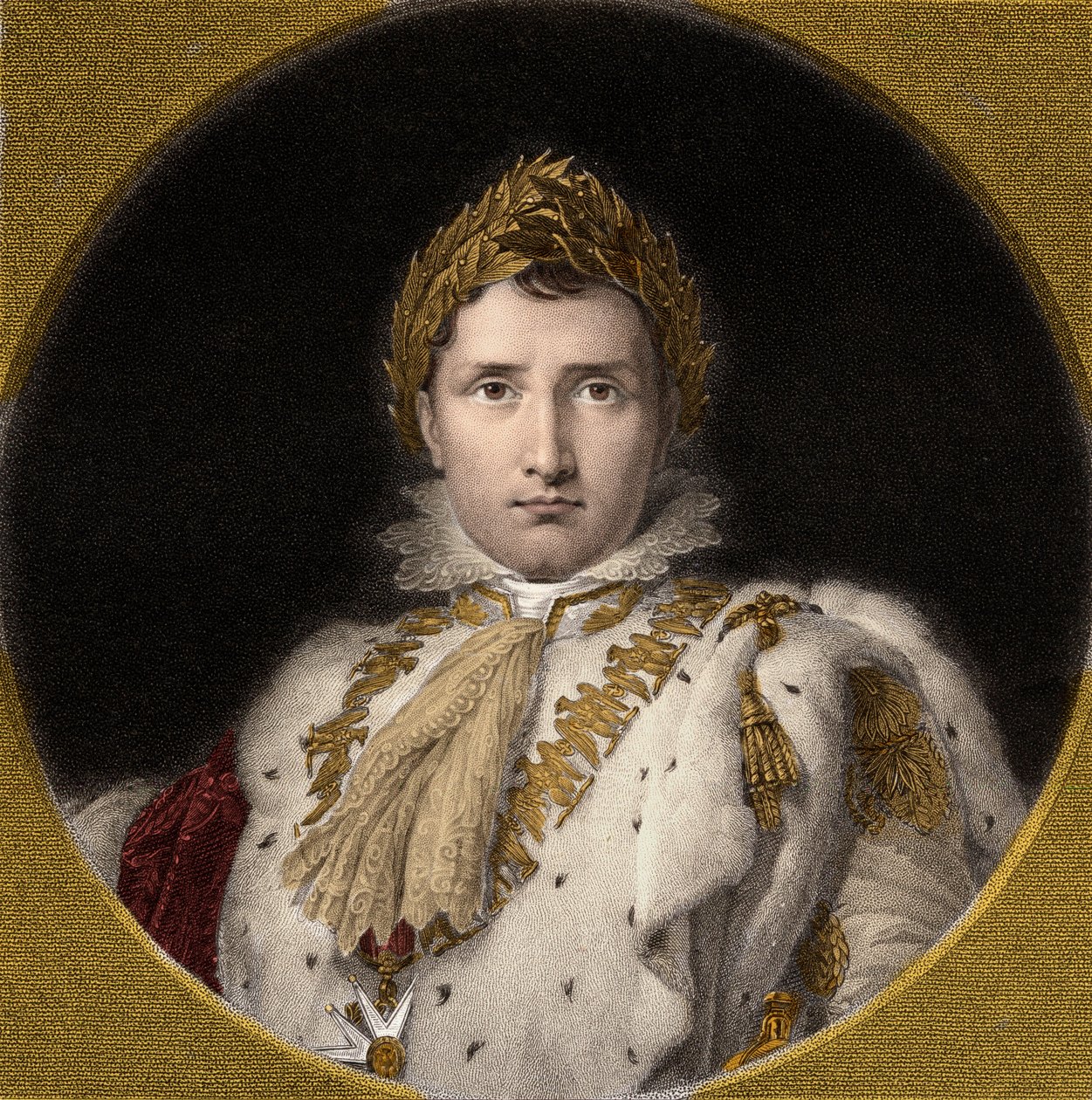 Napoleon Bonaparte 1769-1821 - gravering - 1800-tallet af Unknown artist