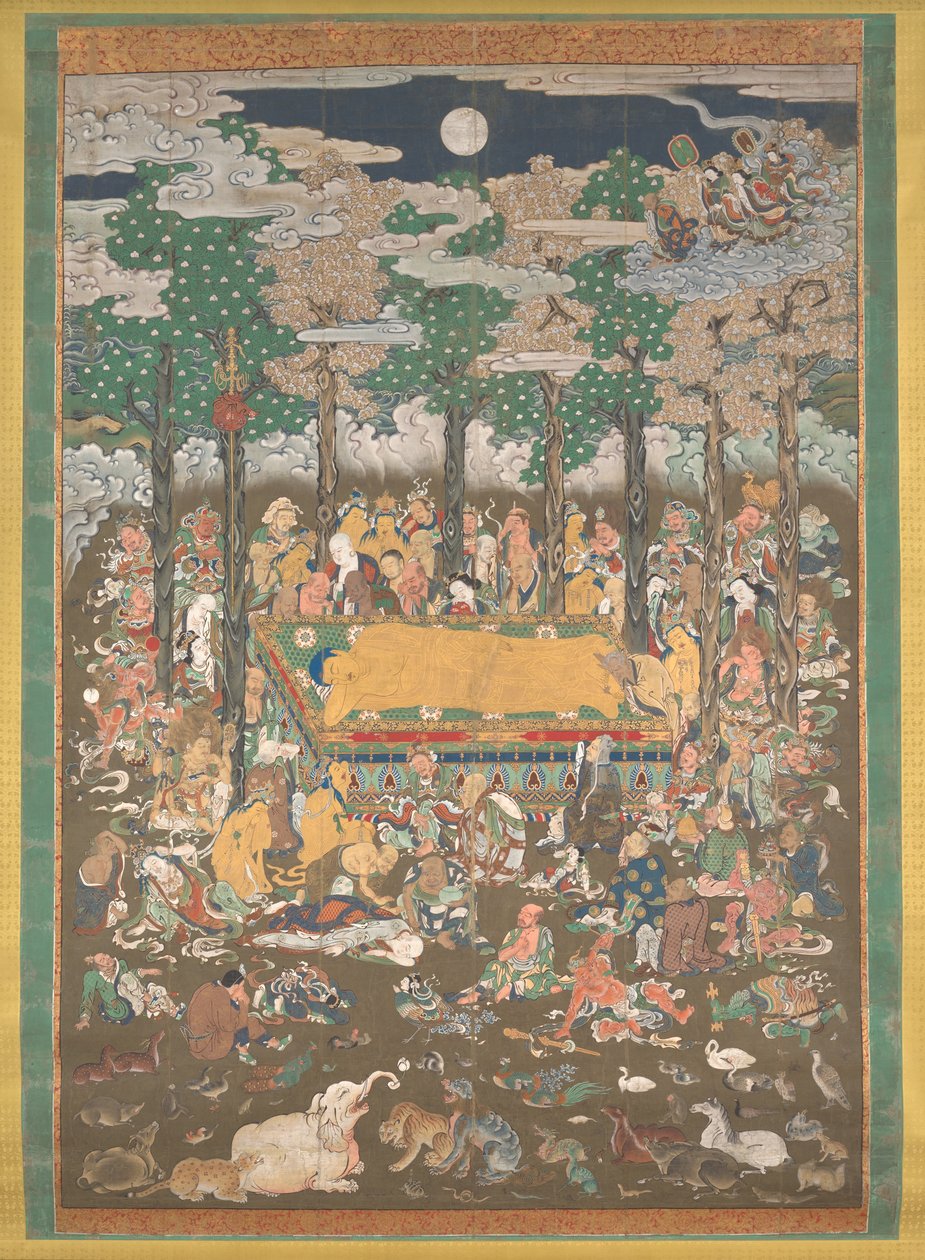 Nehan: Buddhas død af Unknown artist