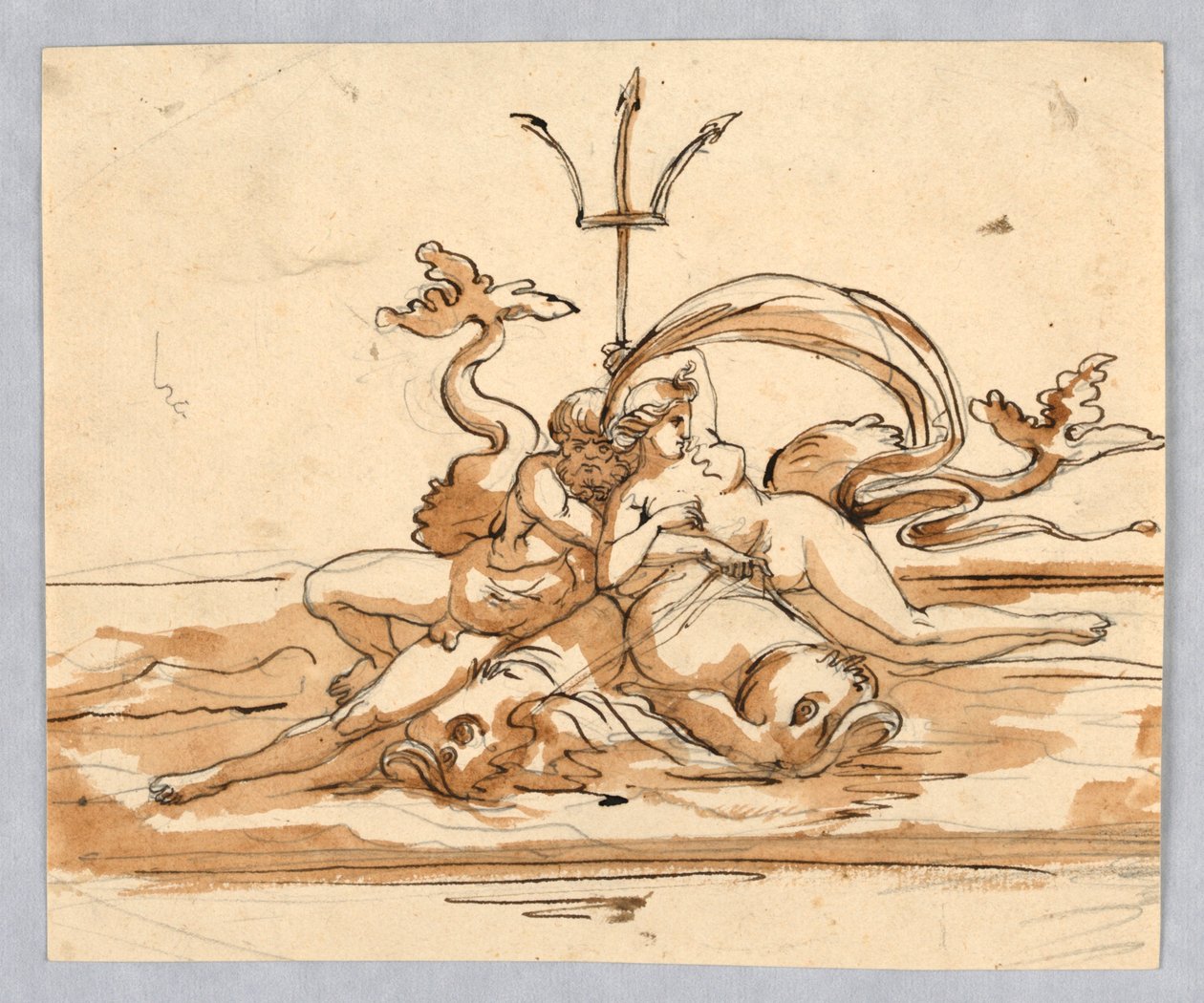 Neptun og Amfitrit af Unknown artist