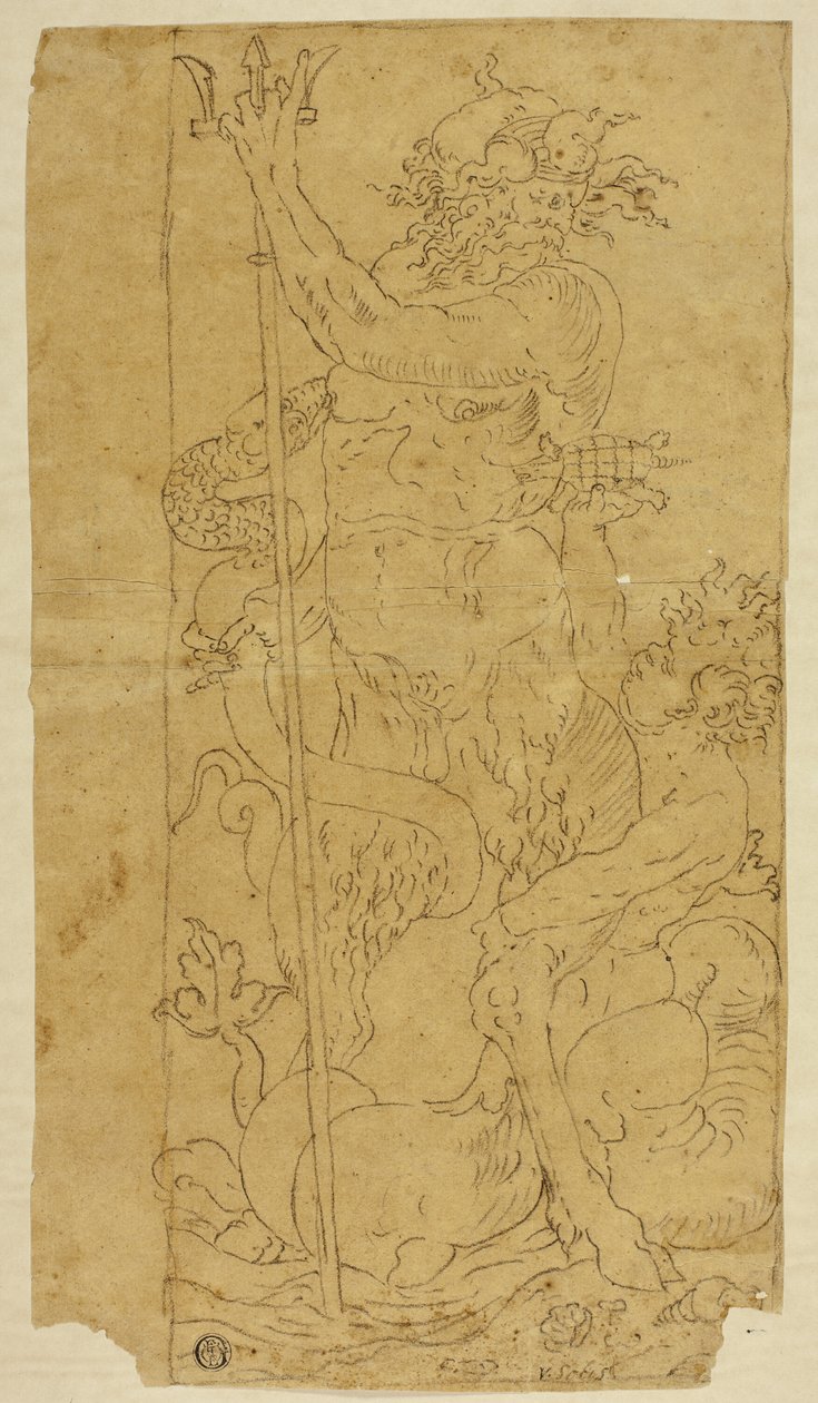 Neptun og Triton af Unknown artist