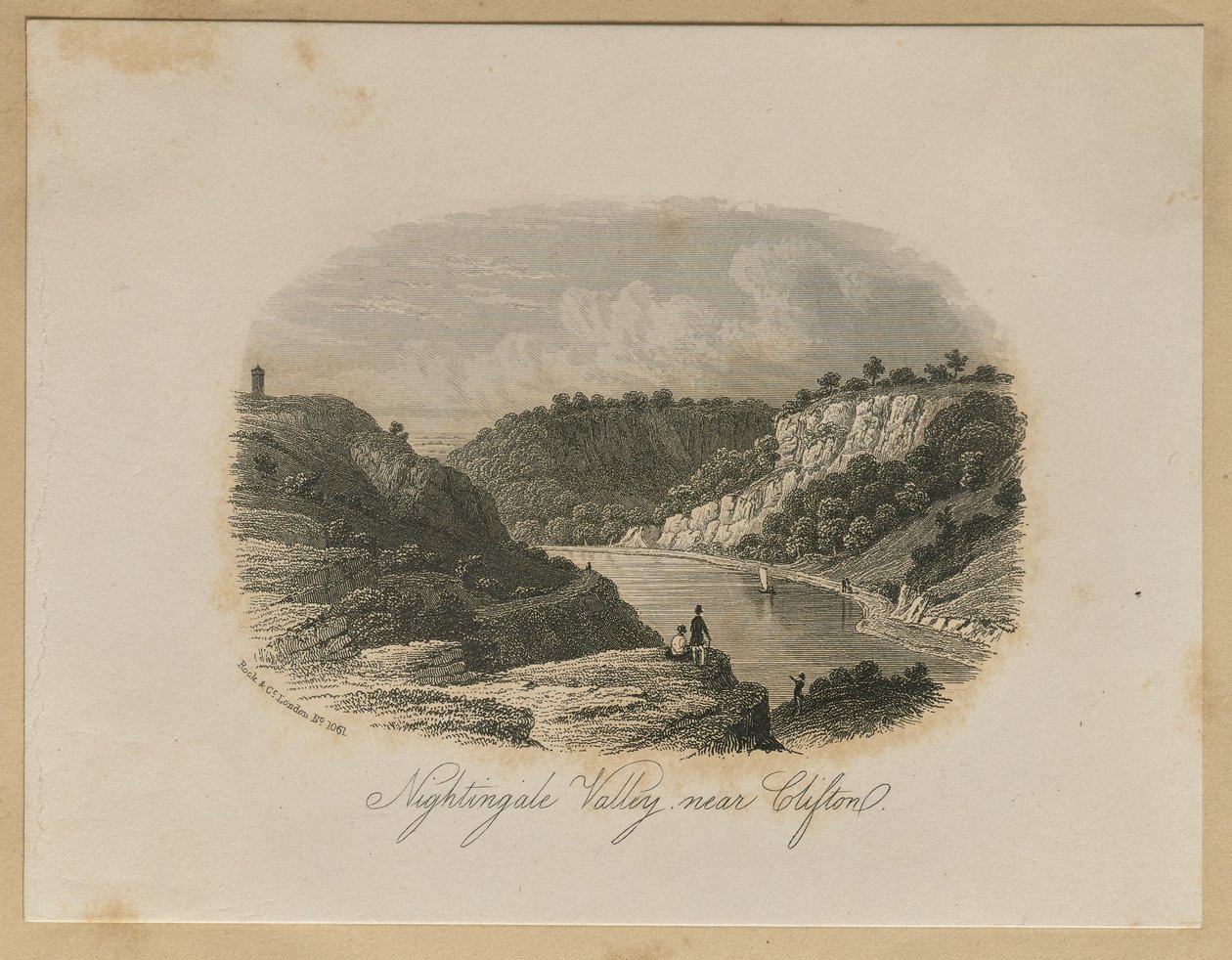 Nightingale Valley, nær Clifton af Unknown artist