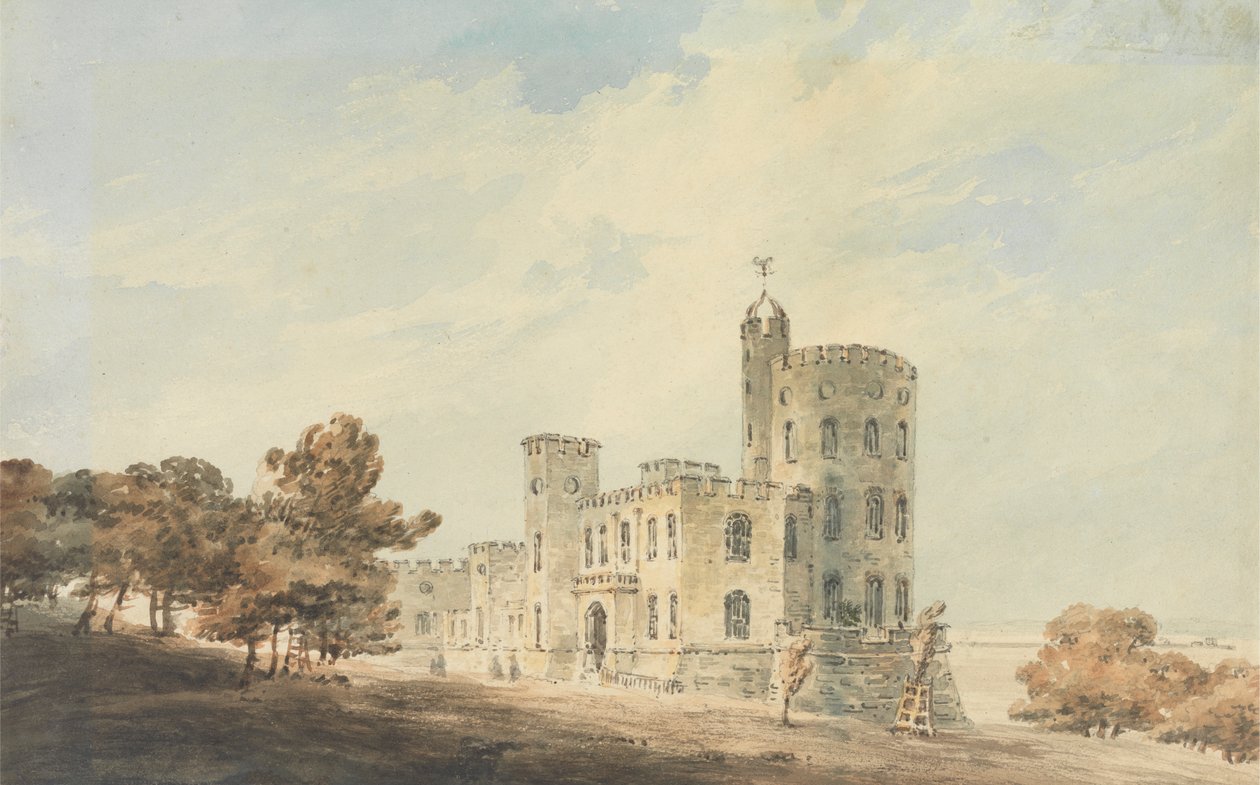 Norris Castle, Isle of Wight af Unknown artist