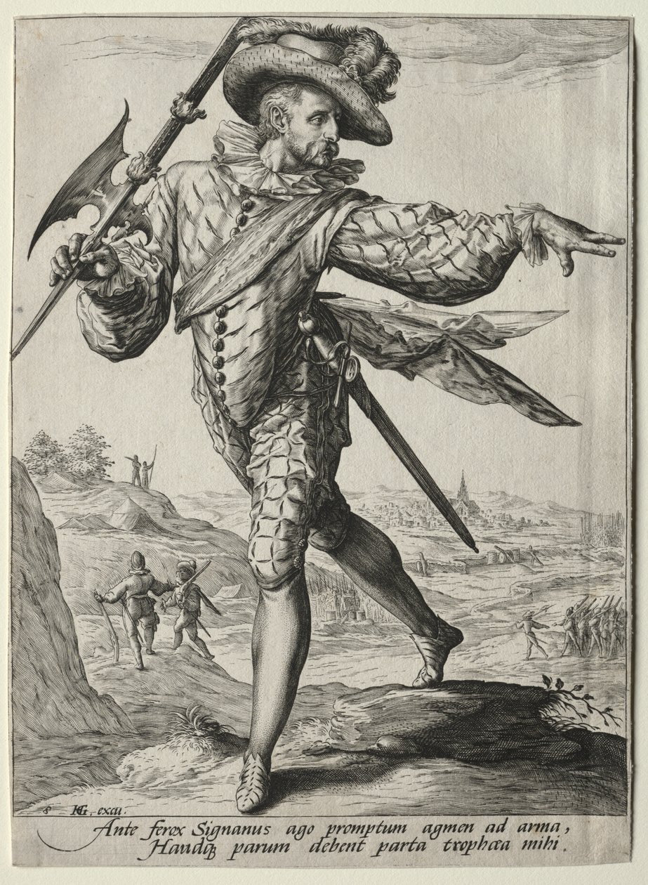 Officerer og soldater fra kejser Rudolf II