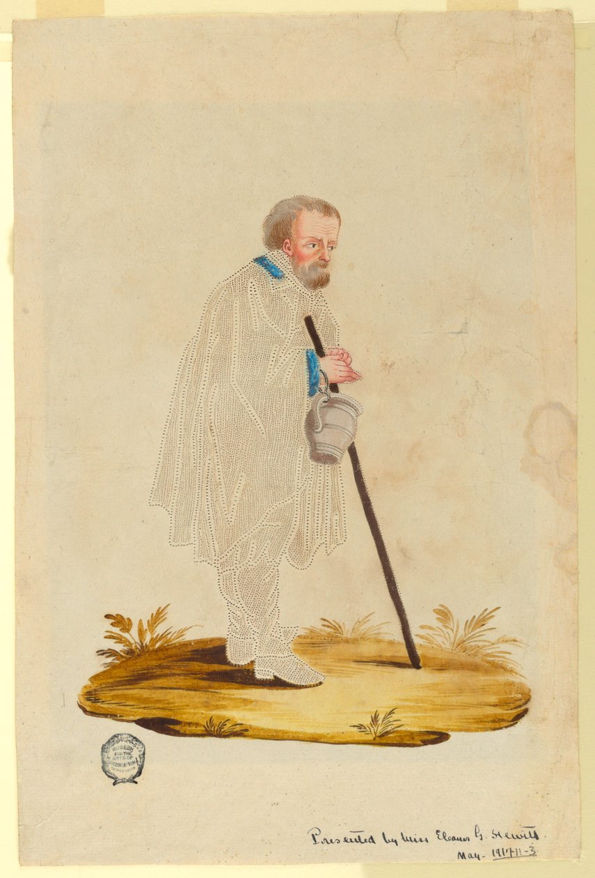 Gamle tiggermand af Unknown artist