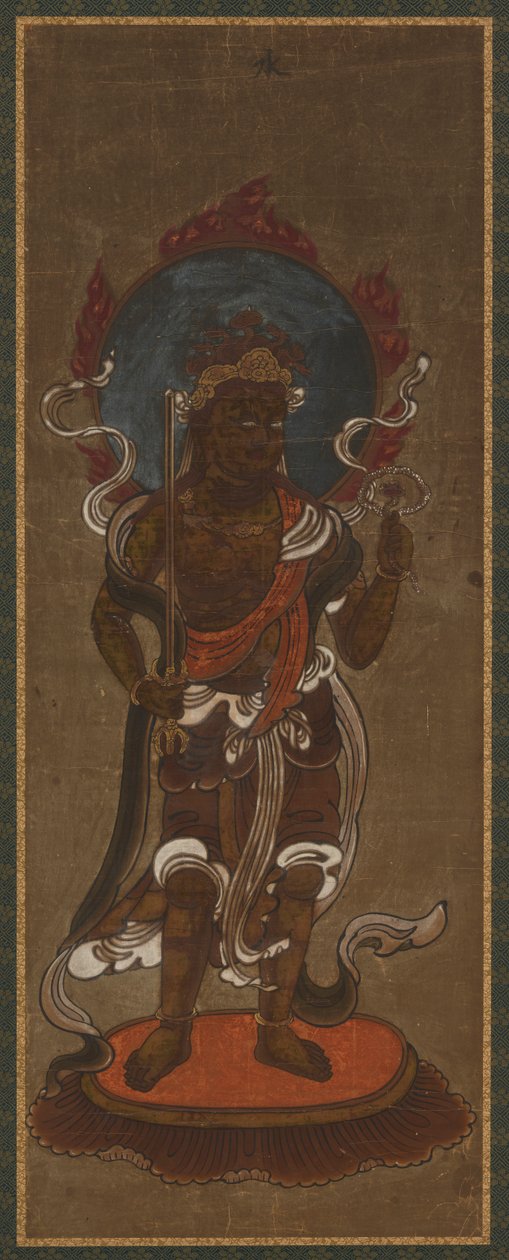 En af de tolv devaer: Sui-ten (<em>Varuna</em>) af Unknown artist