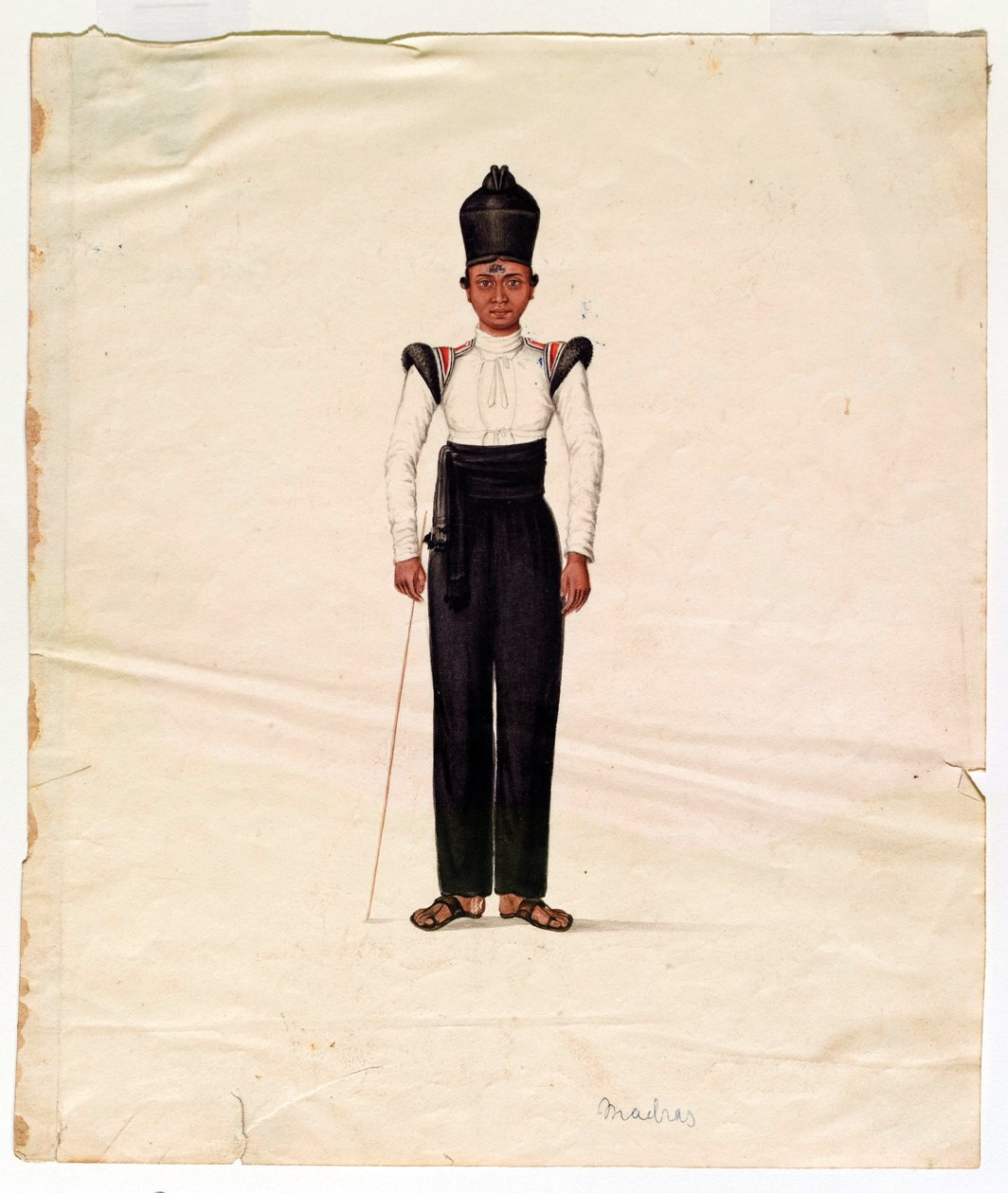 Ordentlig dreng, Madras Army af Unknown artist