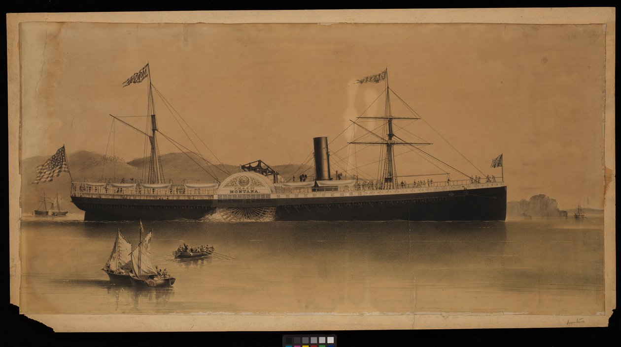 P.M.S.Co. Montana af Unknown artist