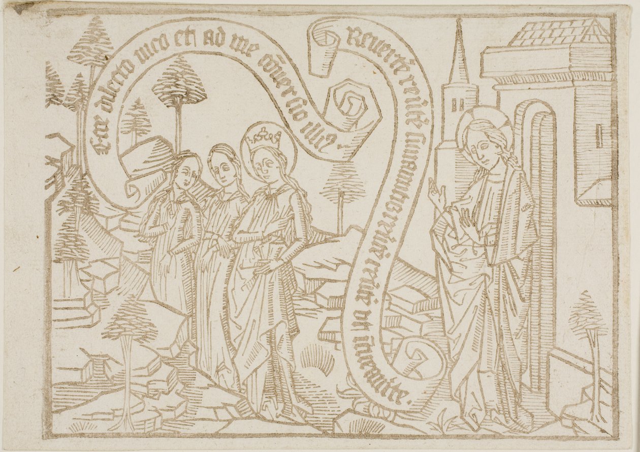 Side fra Canticum Canticorum (Salomons Højsang) af Unknown artist