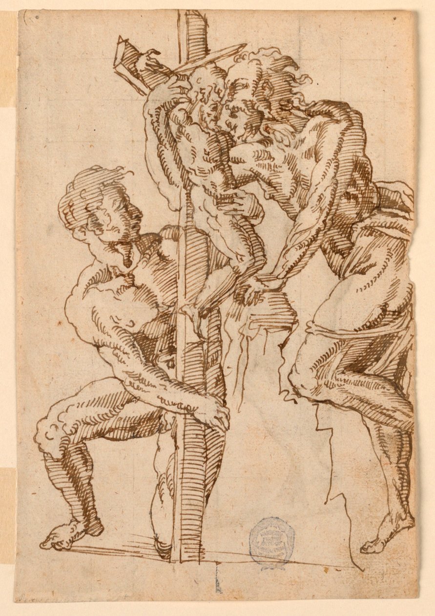 Side af en tegnebog af Unknown artist