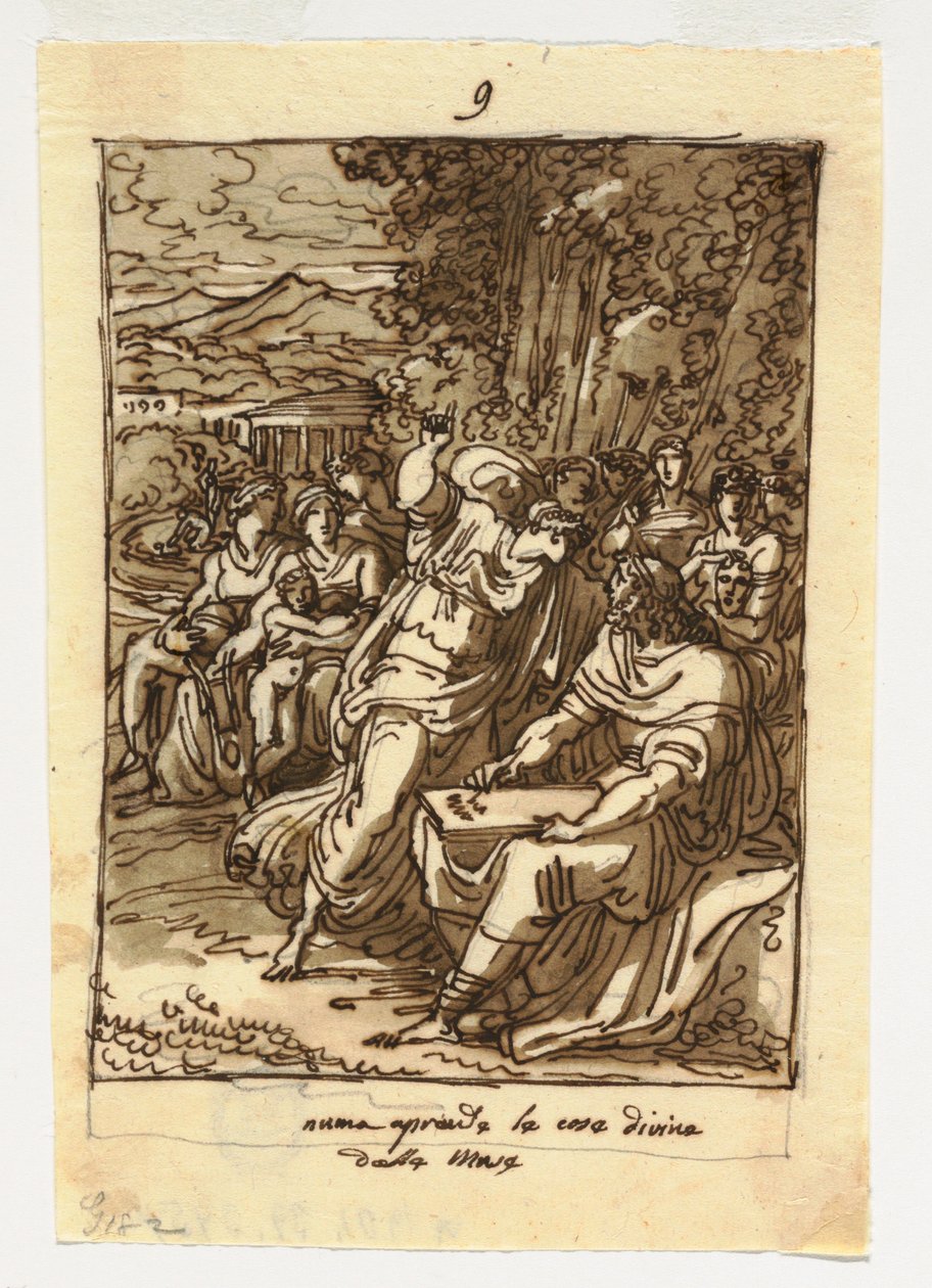 Milzetti Palace, Faenza; af Unknown artist