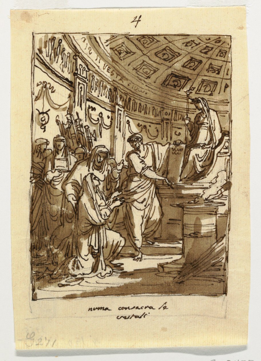 Milzetti Palace, Faenza; af Unknown artist